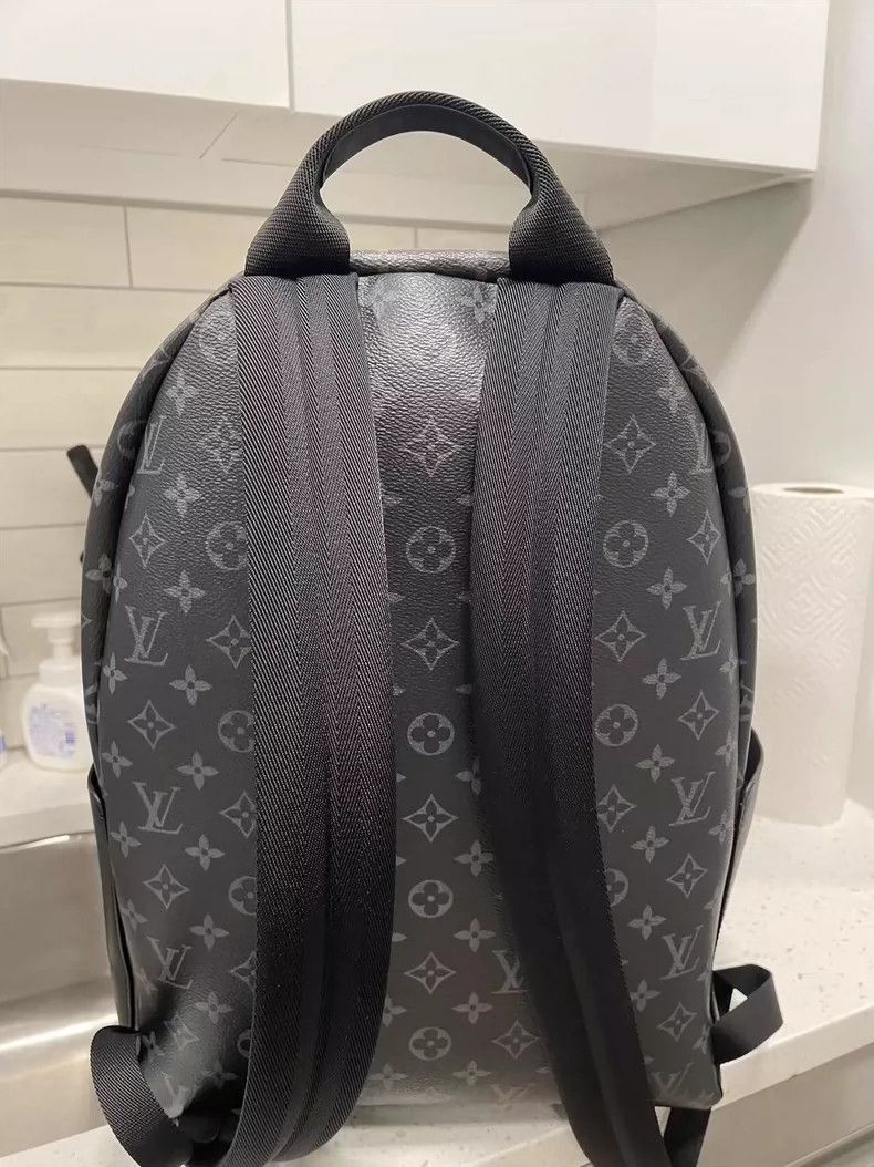 Louis Vuitton Louis Vuitton Monogram Eclipse Backpack-2506 Size ONE SIZE - 2 Thumbnail