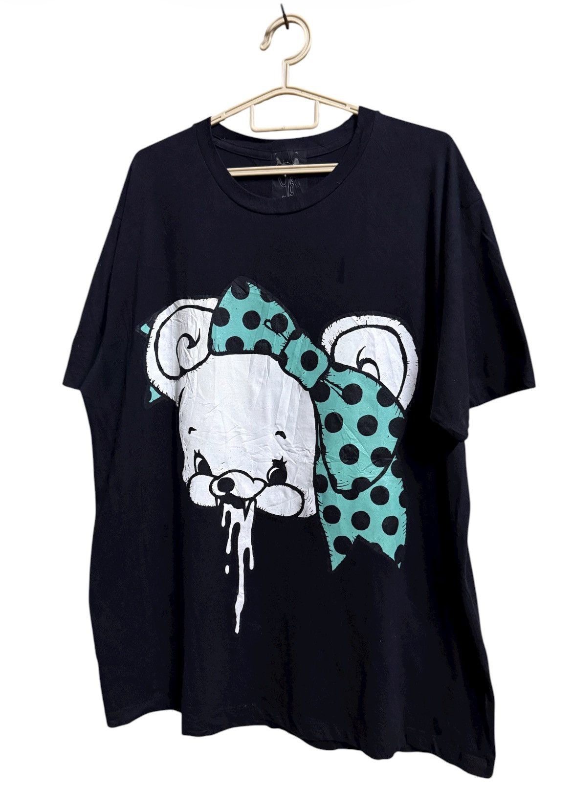 Japanese Brand Monomania Yodarebear T-shirt Vintage Size US XL / EU 56 / 4 - 3 Thumbnail