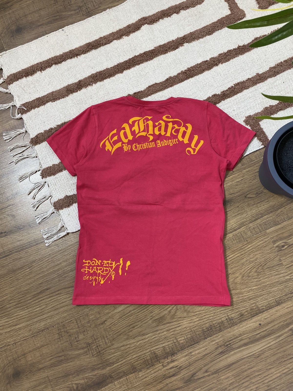Ed Hardy VINTAGE ED HARDY BY CHRISTIAN AUDIGIER TEE Size S / US 4 / IT 40 - 1 Thumbnail