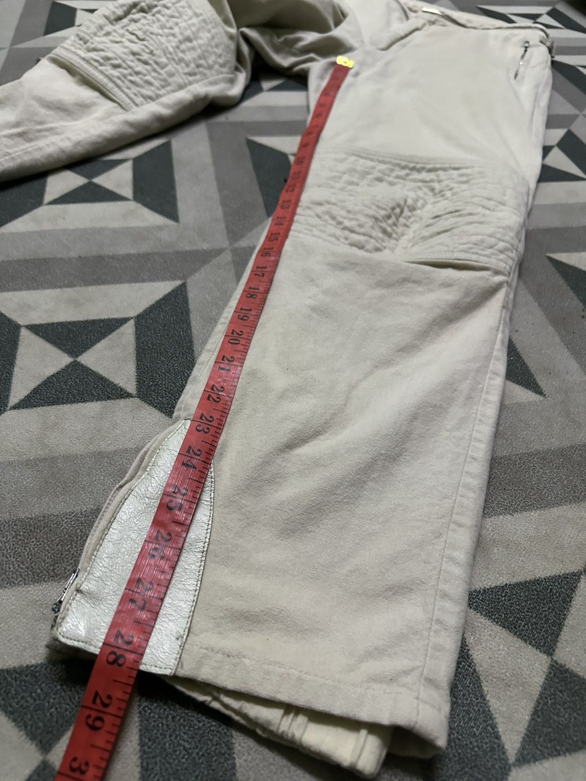 Helmut Lang FW99 Helmut Lang astro biker pants Size US 30 / EU 46 - 15 Thumbnail