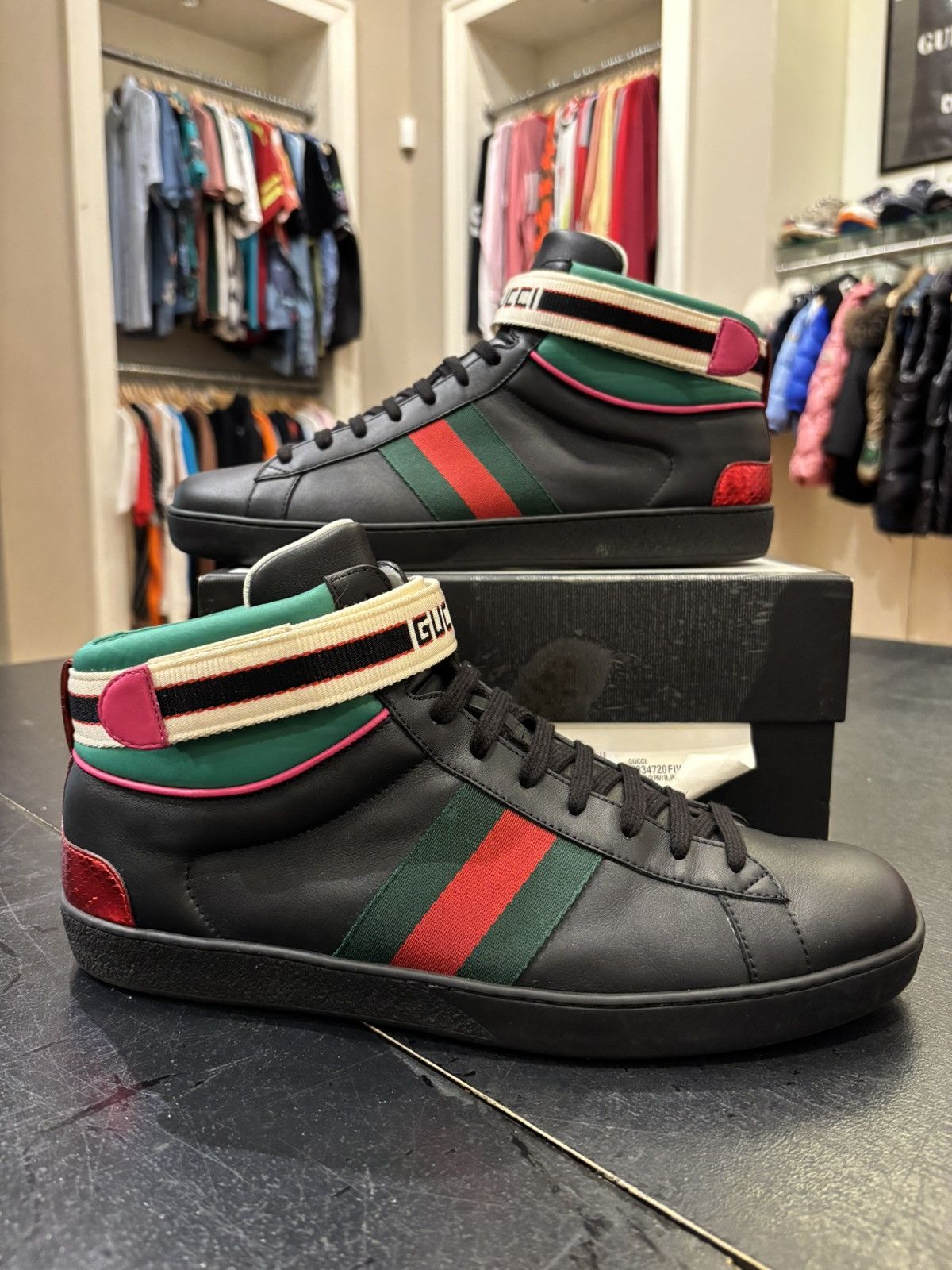 Gucci ace sneaker mid