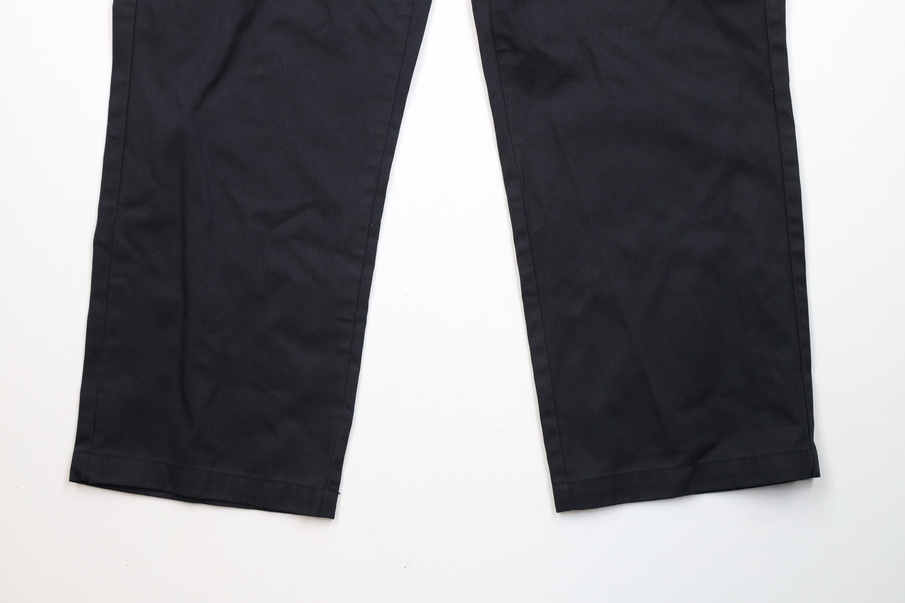 Dickies × Vintage Vintage Y2K Dickies Straight Wide Leg Cargo Pants Black Size US 36 / EU 52 - 4 Thumbnail