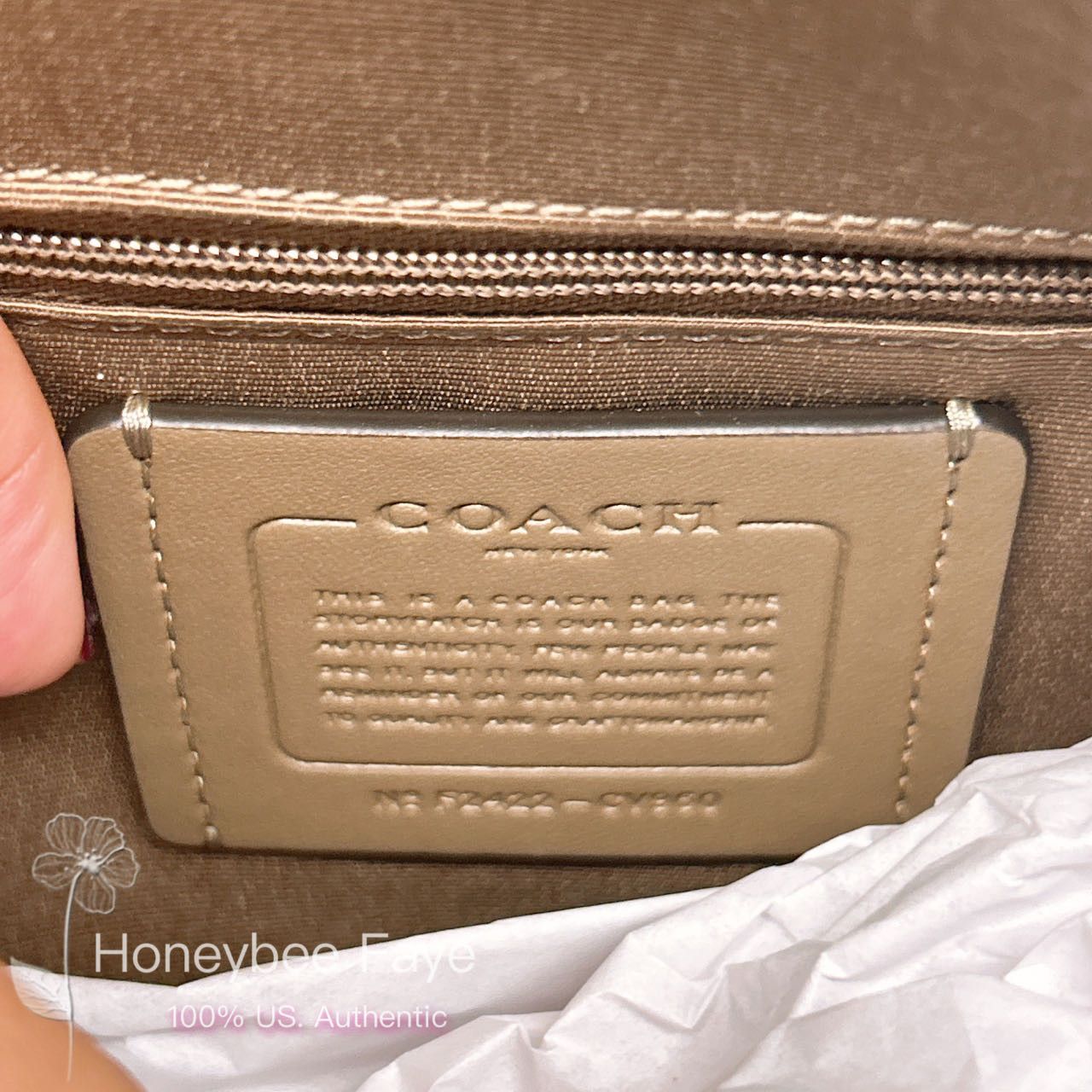Coach Rowan Large Satchel Bag CV960 Size ONE SIZE - 5 Thumbnail