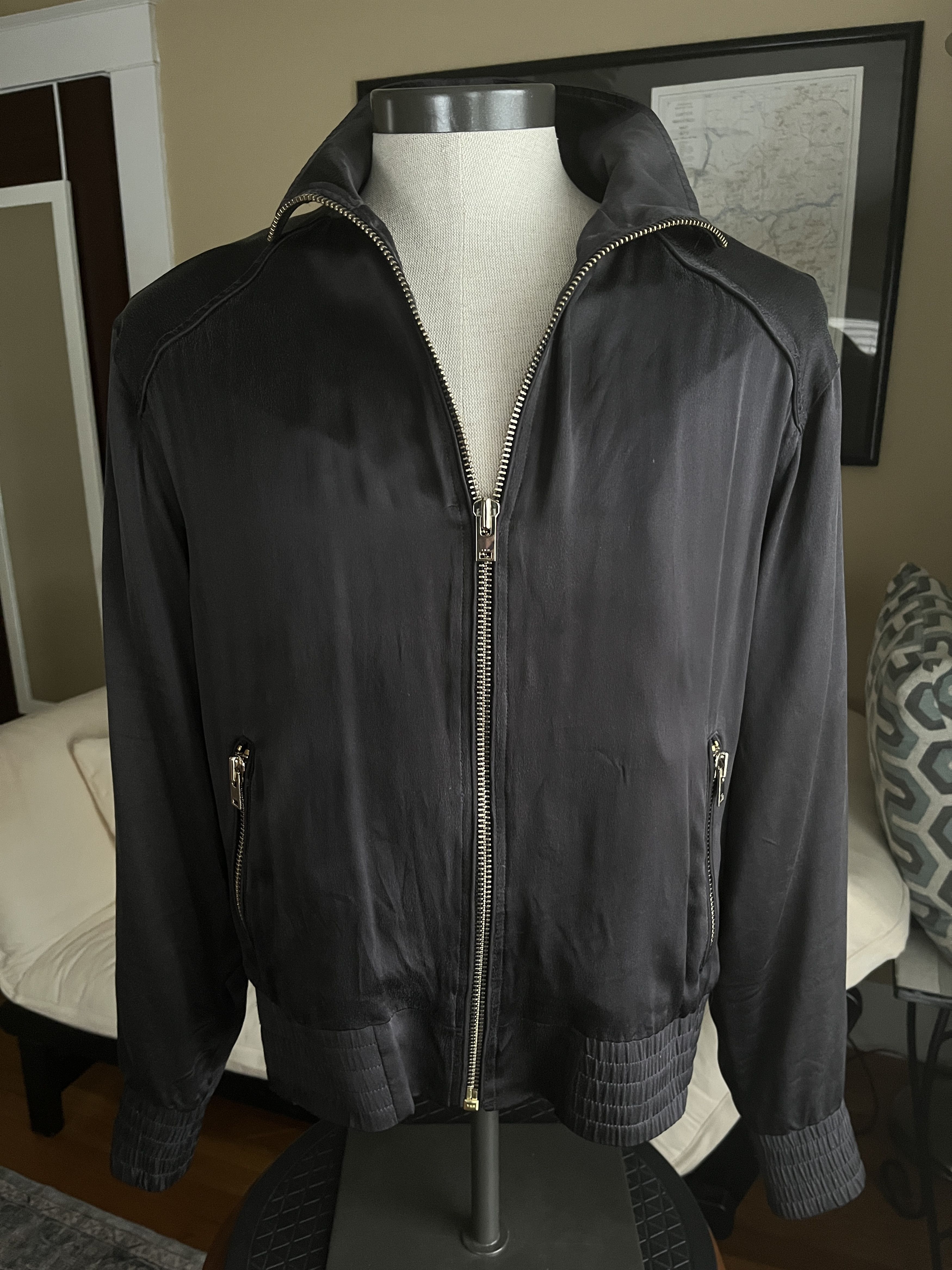 Iro Iro Paris "Bubble" 100% Silk Jacket Size US M / EU 48-50 / 2 - 3 Thumbnail