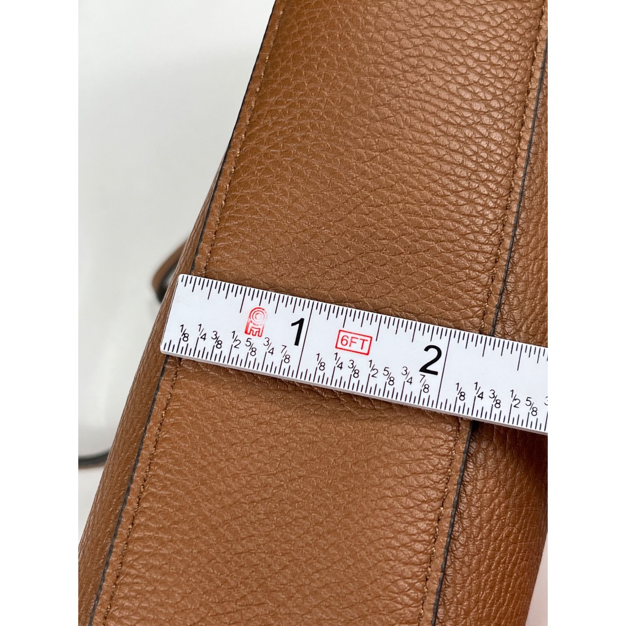 Designer Accessorize London SKU 7922 Womens Brown Leather Crossbody B Size ONE SIZE - 15 Thumbnail