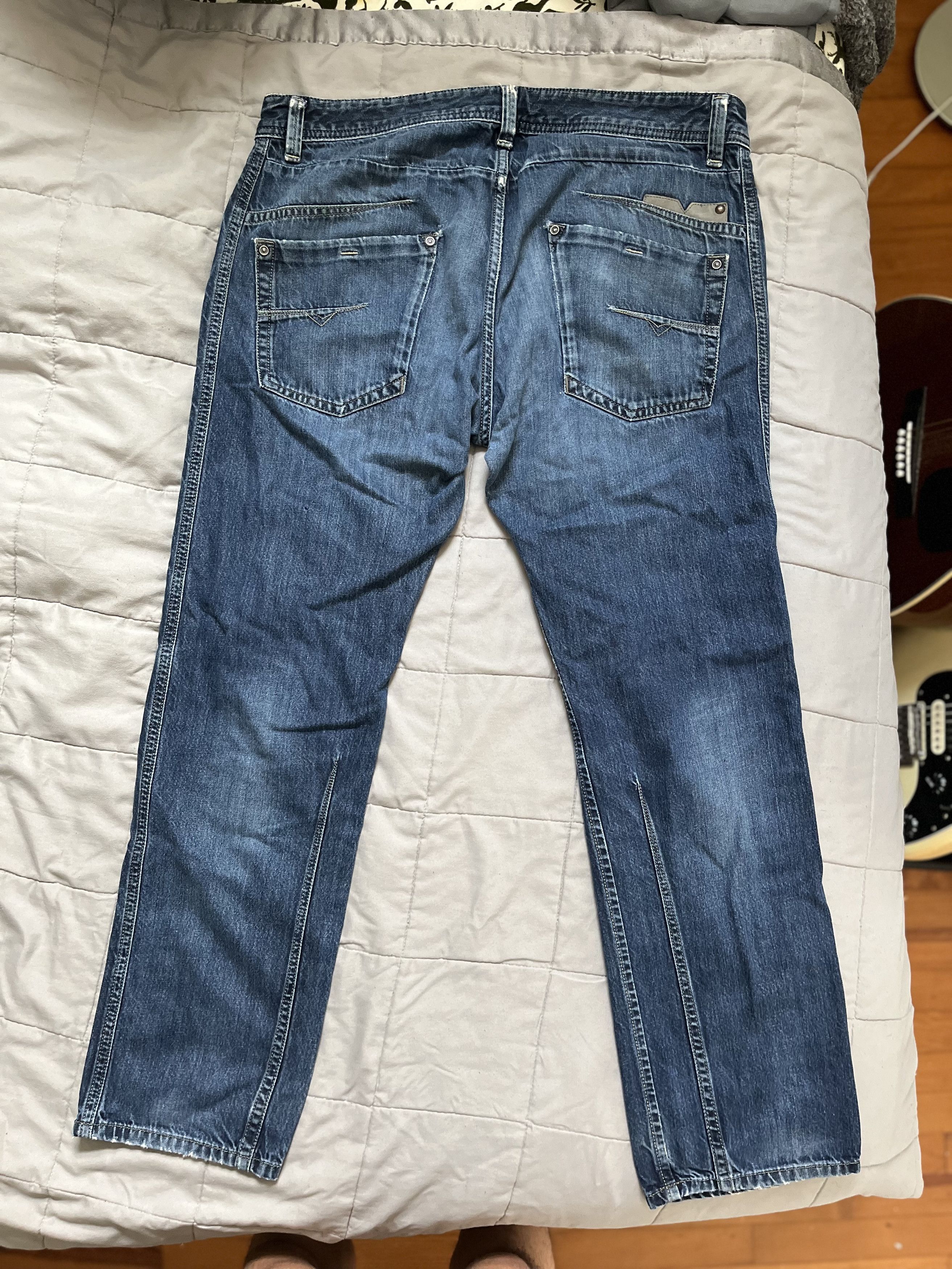 Diesel Diesel Y2K Skinny Indigo Blue Denim Size US 34 / EU 50 - 3 Thumbnail