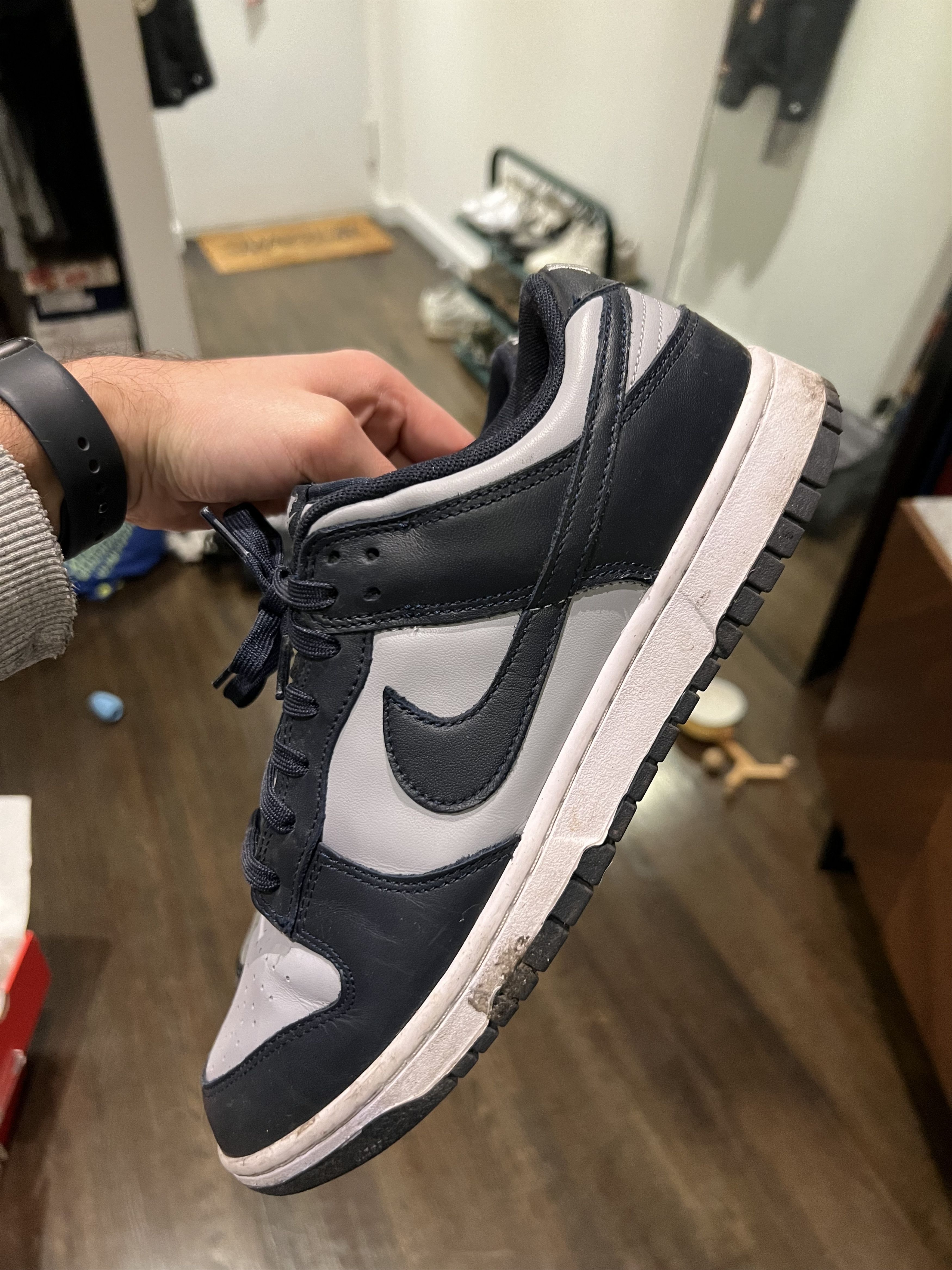 image of Nike Dunk Low - Georgetown Shoes, Men's (Size 10.5)