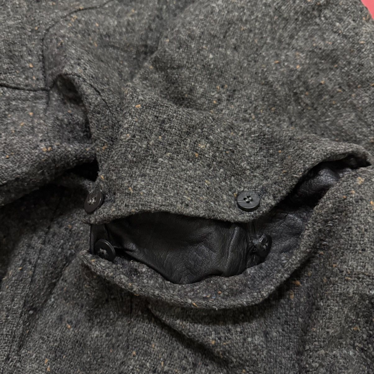 Tete Homme Vtg 90s TETE HOMME Katoh Kazutaka Wool Bomber Jacket Size US XL / EU 56 / 4 - 10 Thumbnail