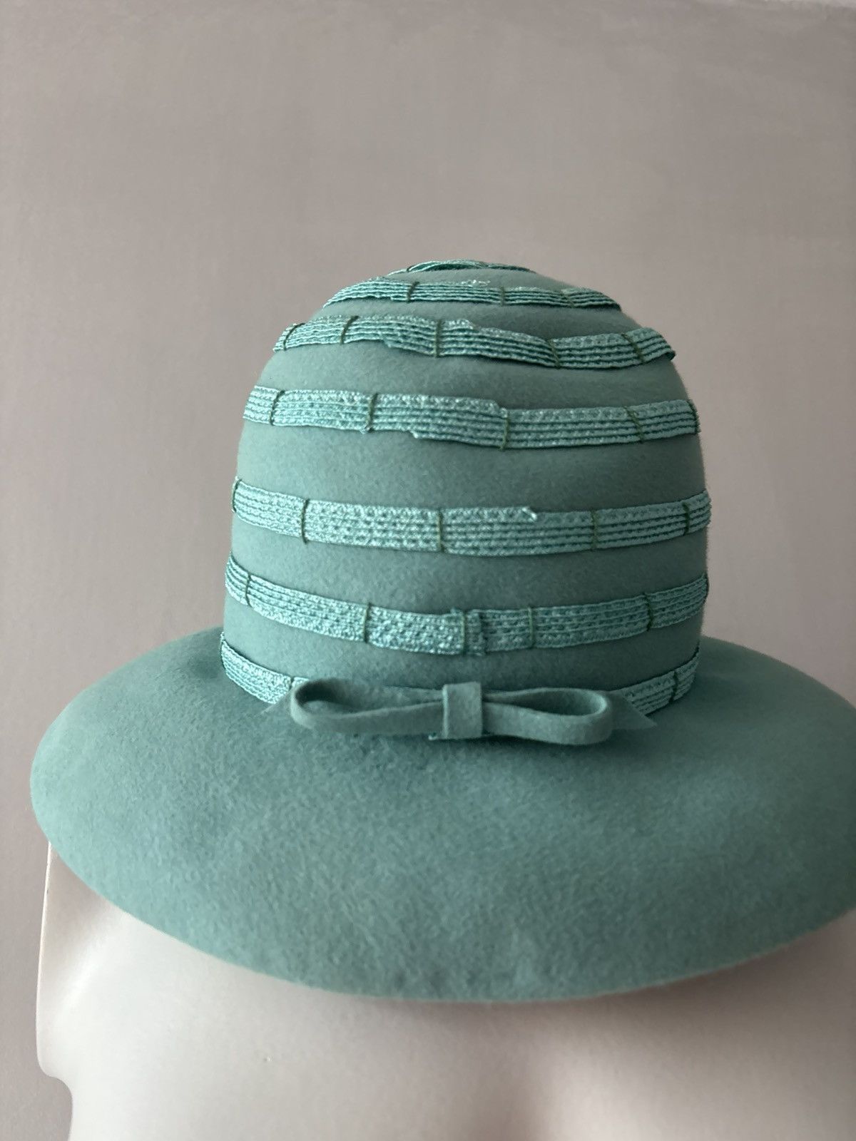 Vintage 1950s Edna Wallace Paris Inspired Frenchie Hat Size ONE SIZE - 13 Thumbnail