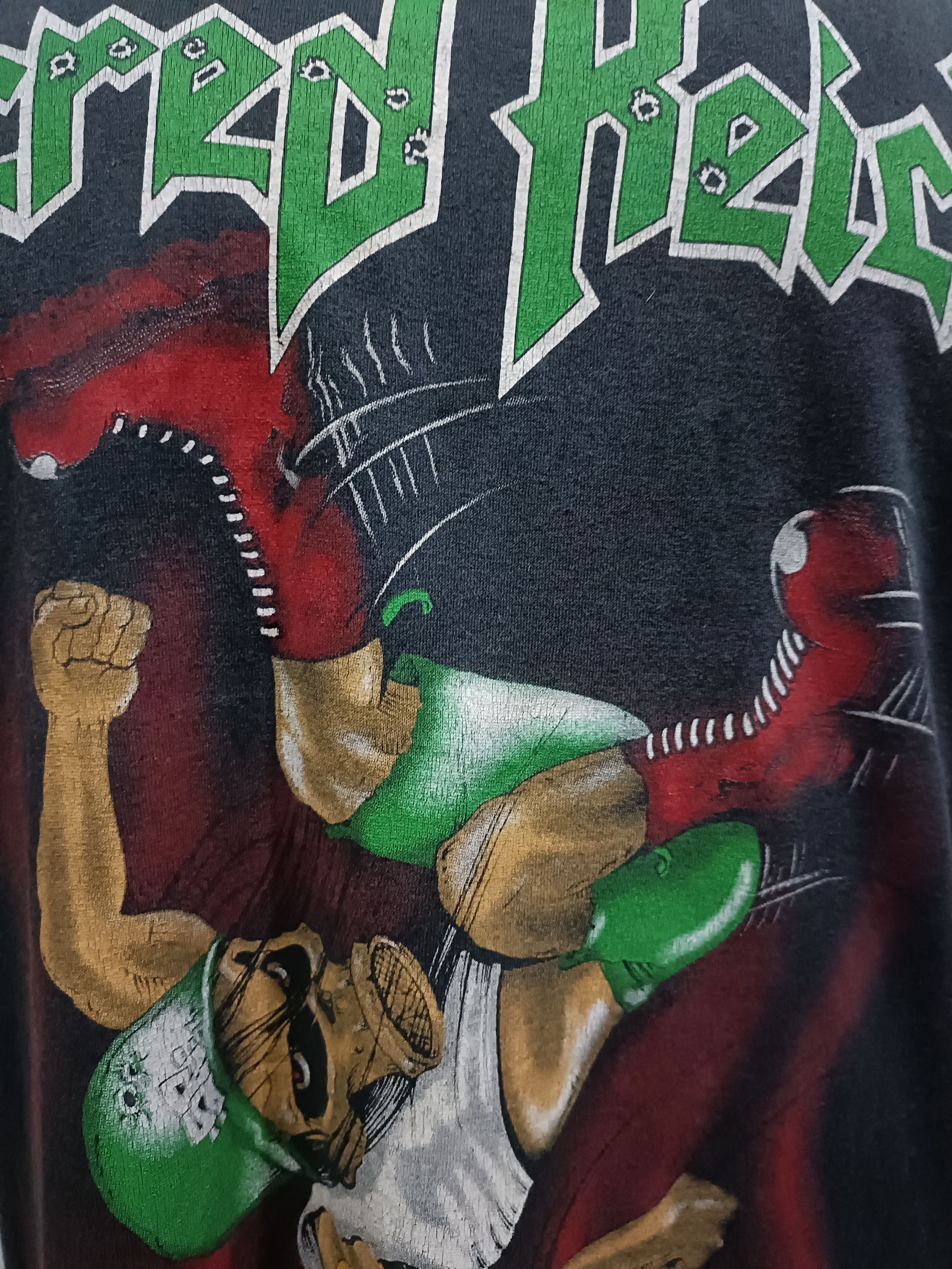 Vintage Vintage 1990 Sacred Reich Love Hate Tour Size US L / EU 52-54 / 3 - 2 Thumbnail