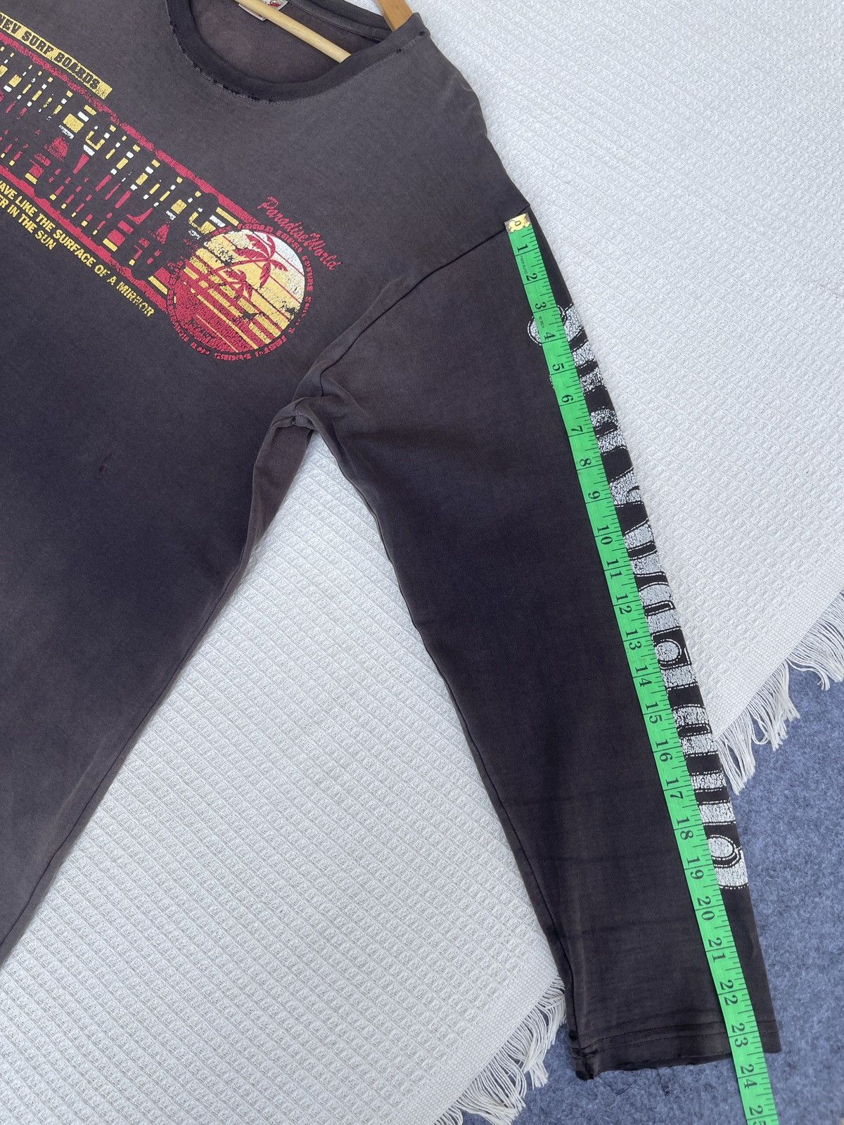 Sun Surf Last Drop🔥Vtg Nev Surf Boards THRASHED FADED Long Sleeve Size US XXL / EU 58 / 5 - 16 Thumbnail