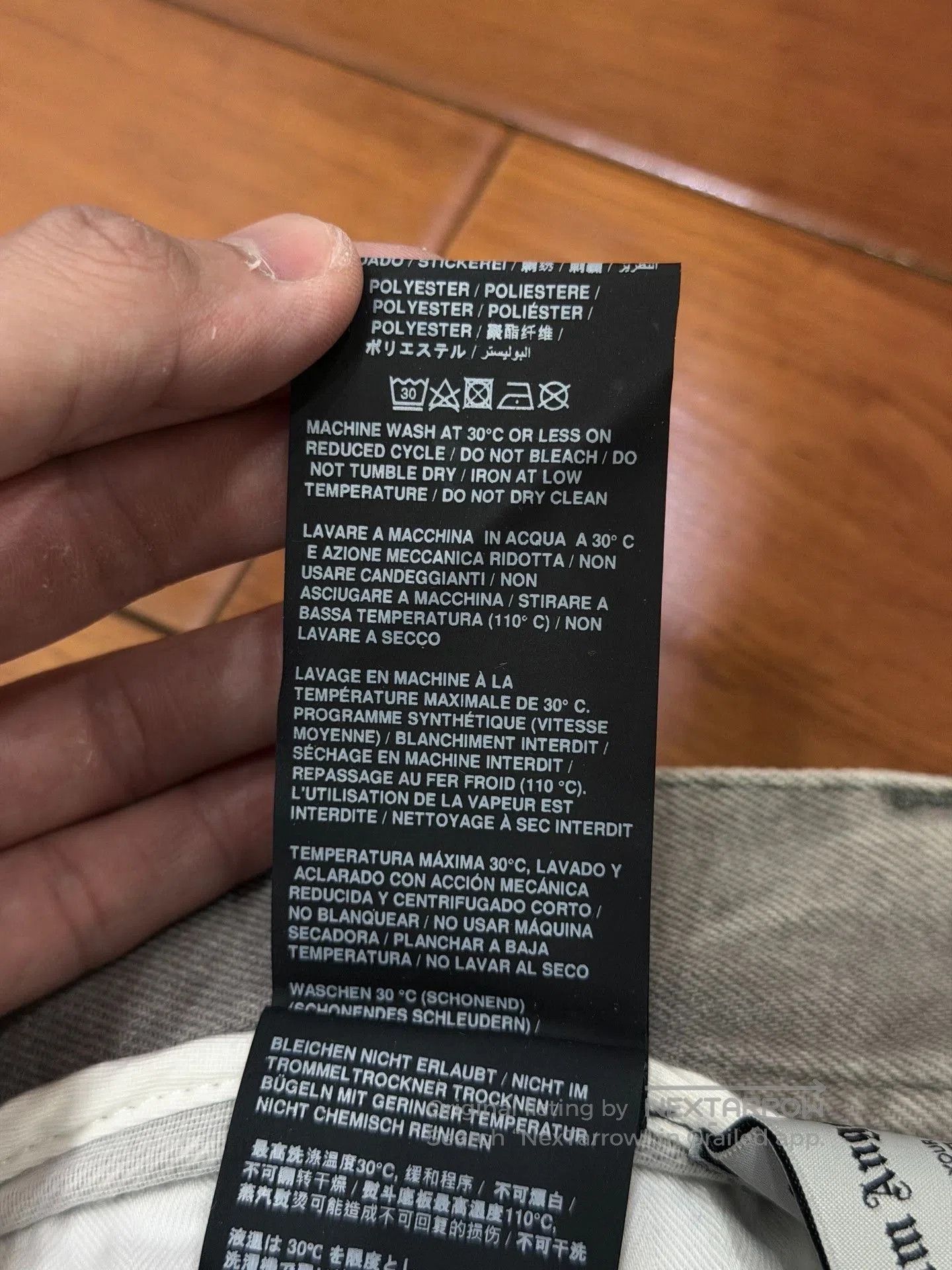 Palm Angels Palm Angels SS23 Faded Distressed Jeans. Size US 32 / EU 48 - 5 Thumbnail