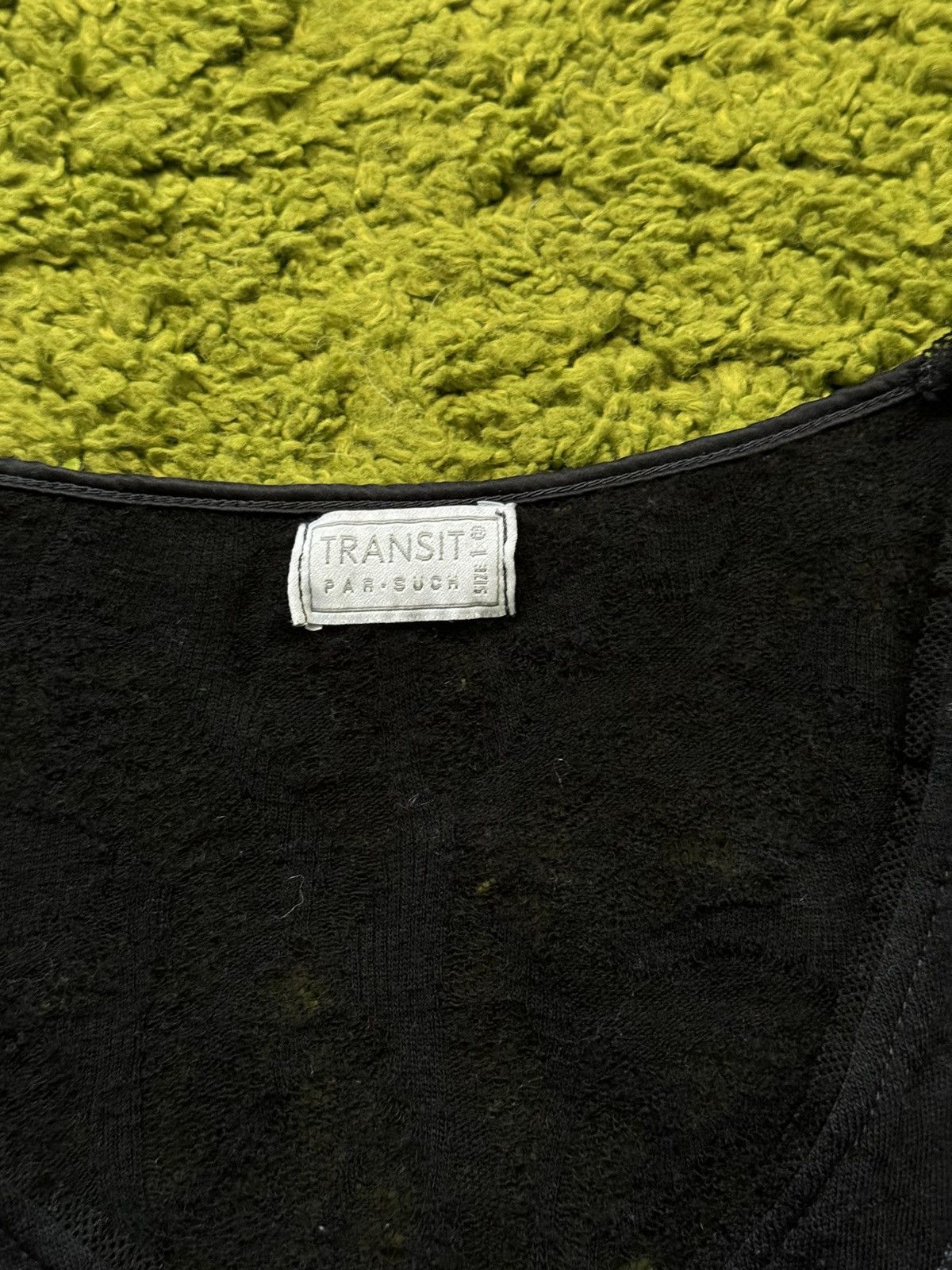 Transit × Transit Uomo Transit par-such avant garde mesh wool sweater Size S / US 4 / IT 40 - 3 Thumbnail