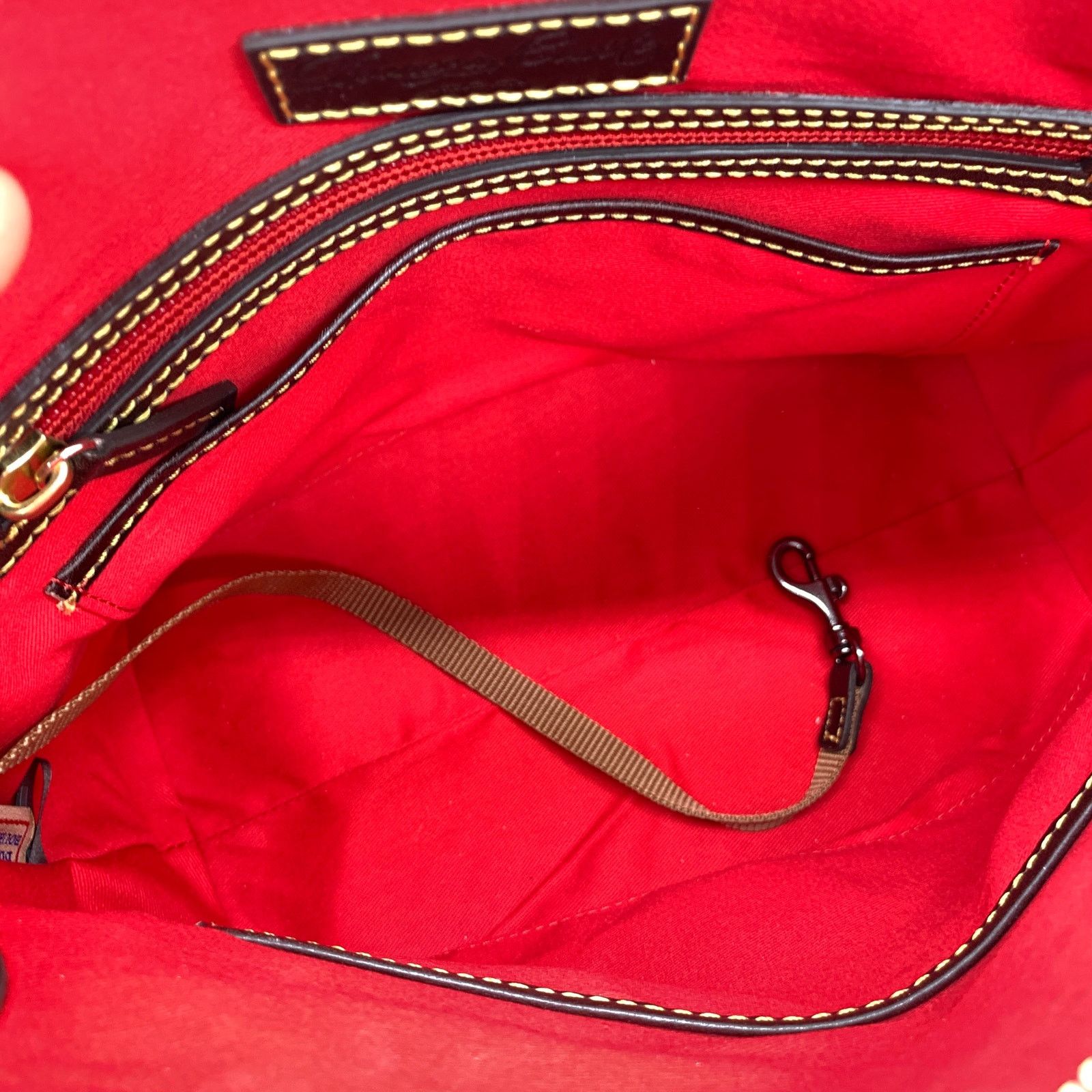 Dooney & Bourke Dooney & Bourke Florentine Leather Purse Small Heidi Satchel Size ONE SIZE - 11 Thumbnail