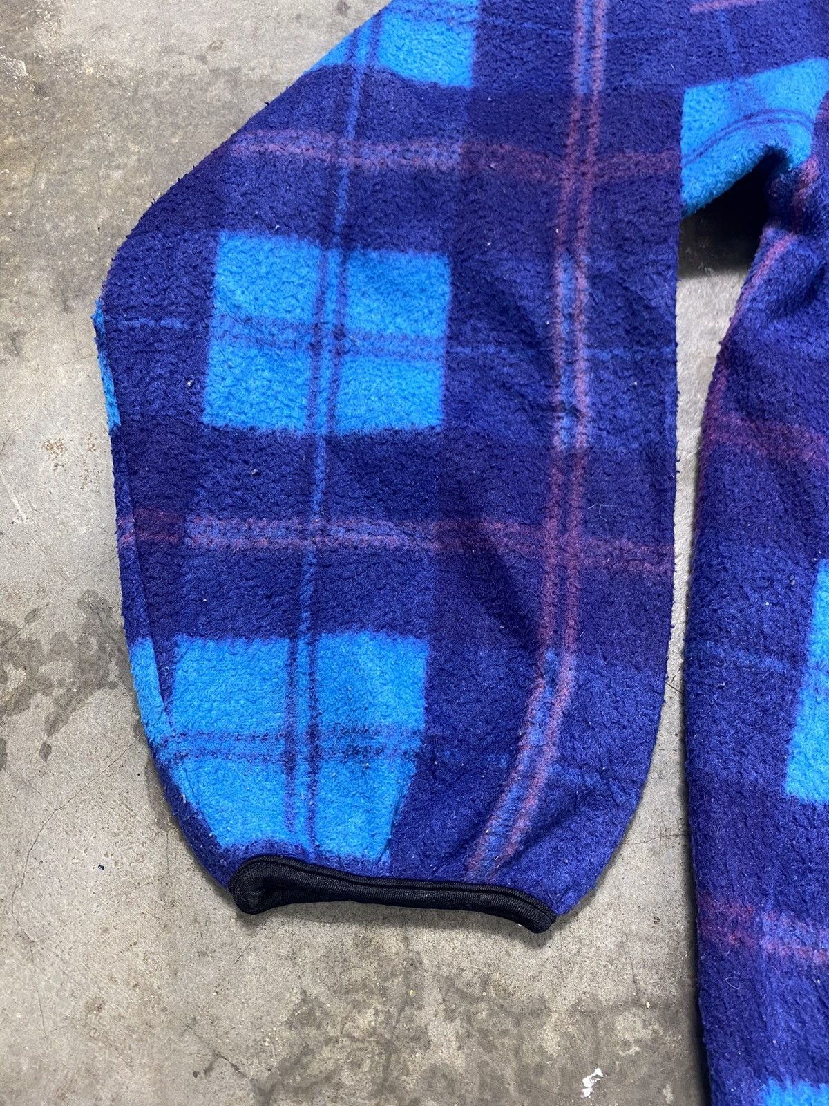 Other A10 Rare - Powerful Wing Plaid Zipper Fleece Size US L / EU 52-54 / 3 - 5 Thumbnail
