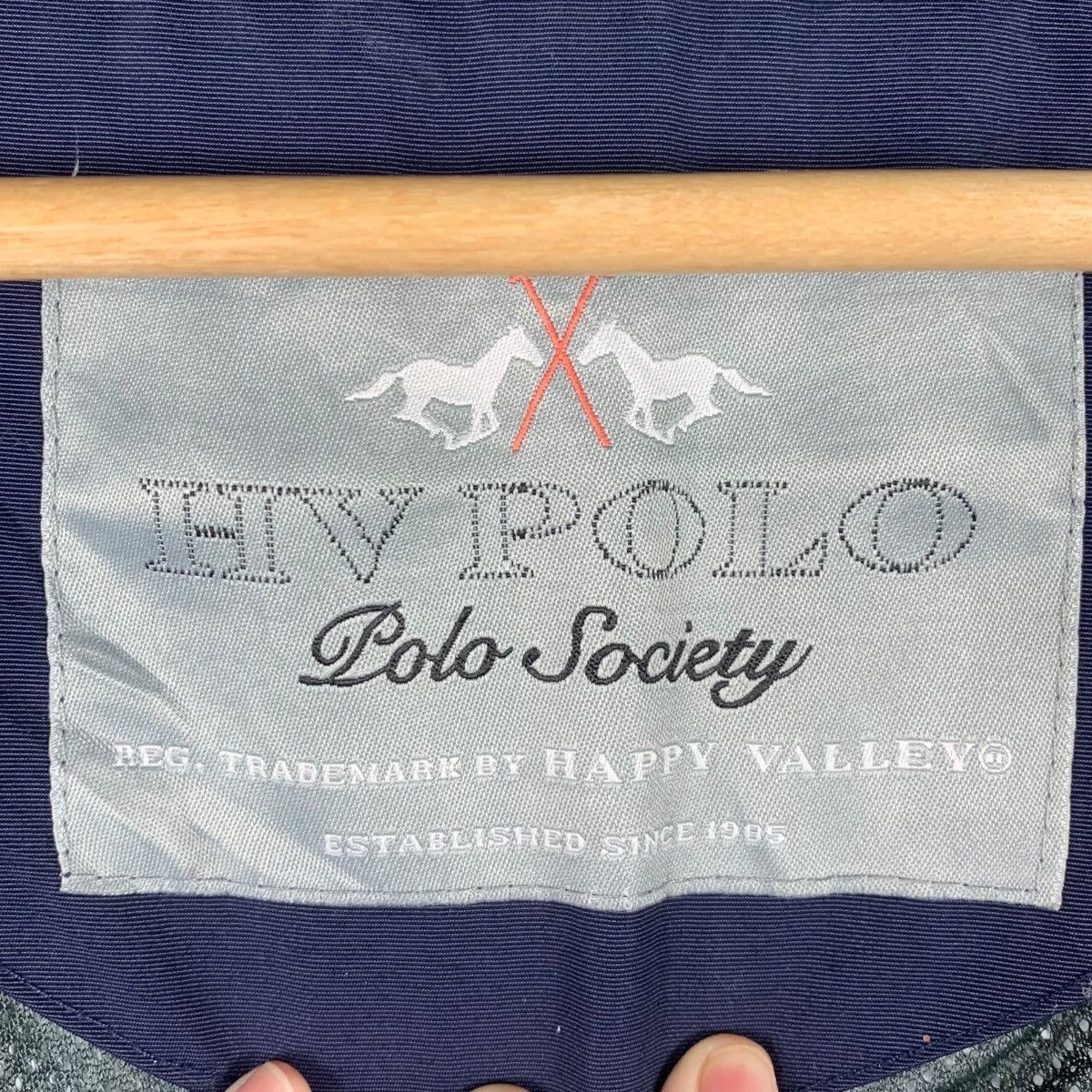 Vintage Vintage 1985 HV POLO SOCIETY Cup Tour Sports Jacket Hoodie Size US S / EU 44-46 / 1 - 9 Thumbnail