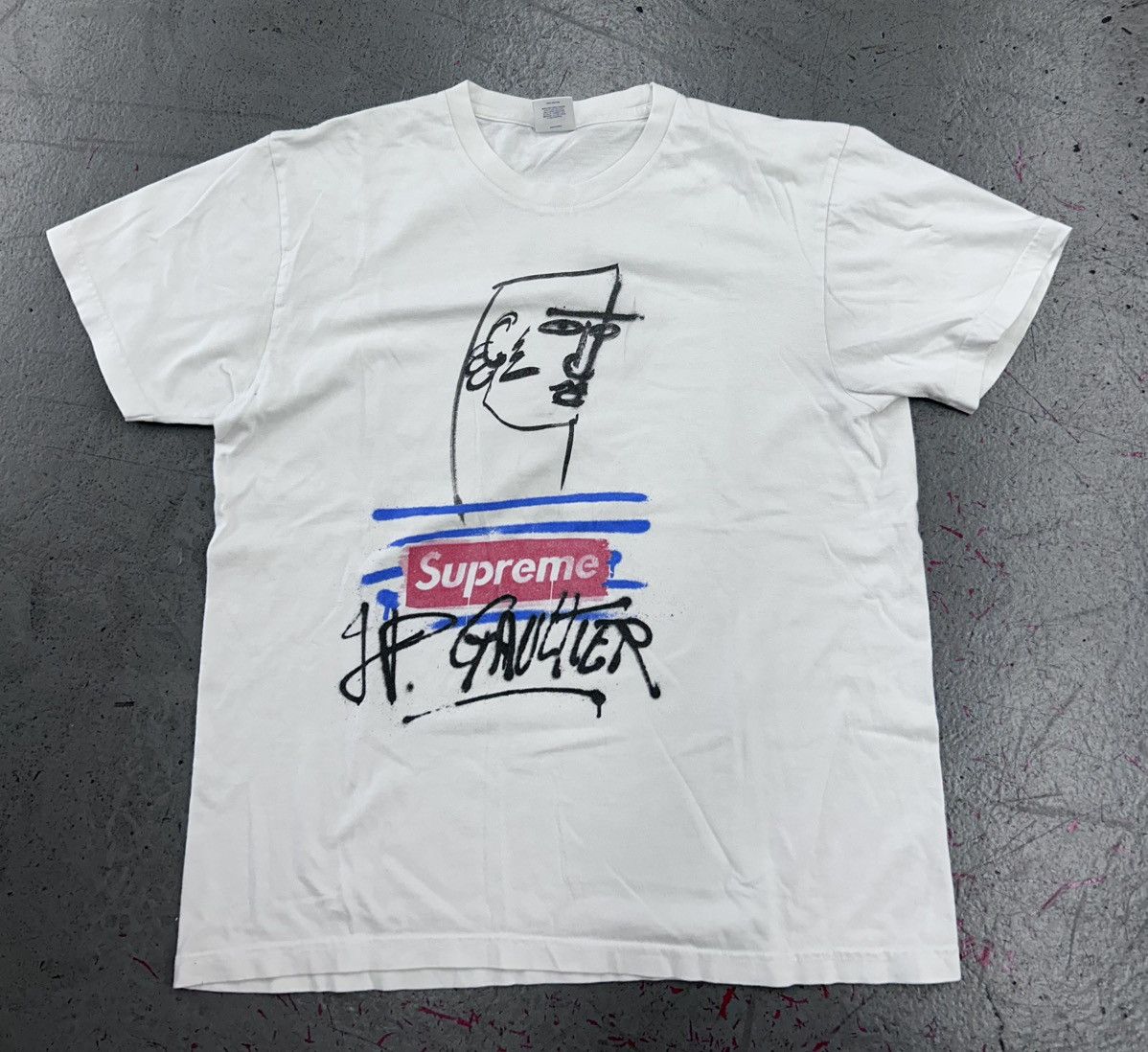 Supreme Supreme Jean Paul Gaultier Tee Size M | Grailed 