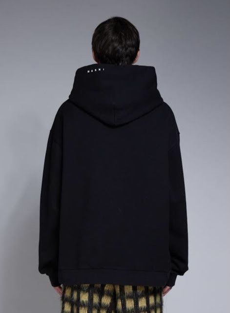 Marni o1w1db10824 Hoodie in Black Size US L / EU 52-54 / 3 - 2 Thumbnail