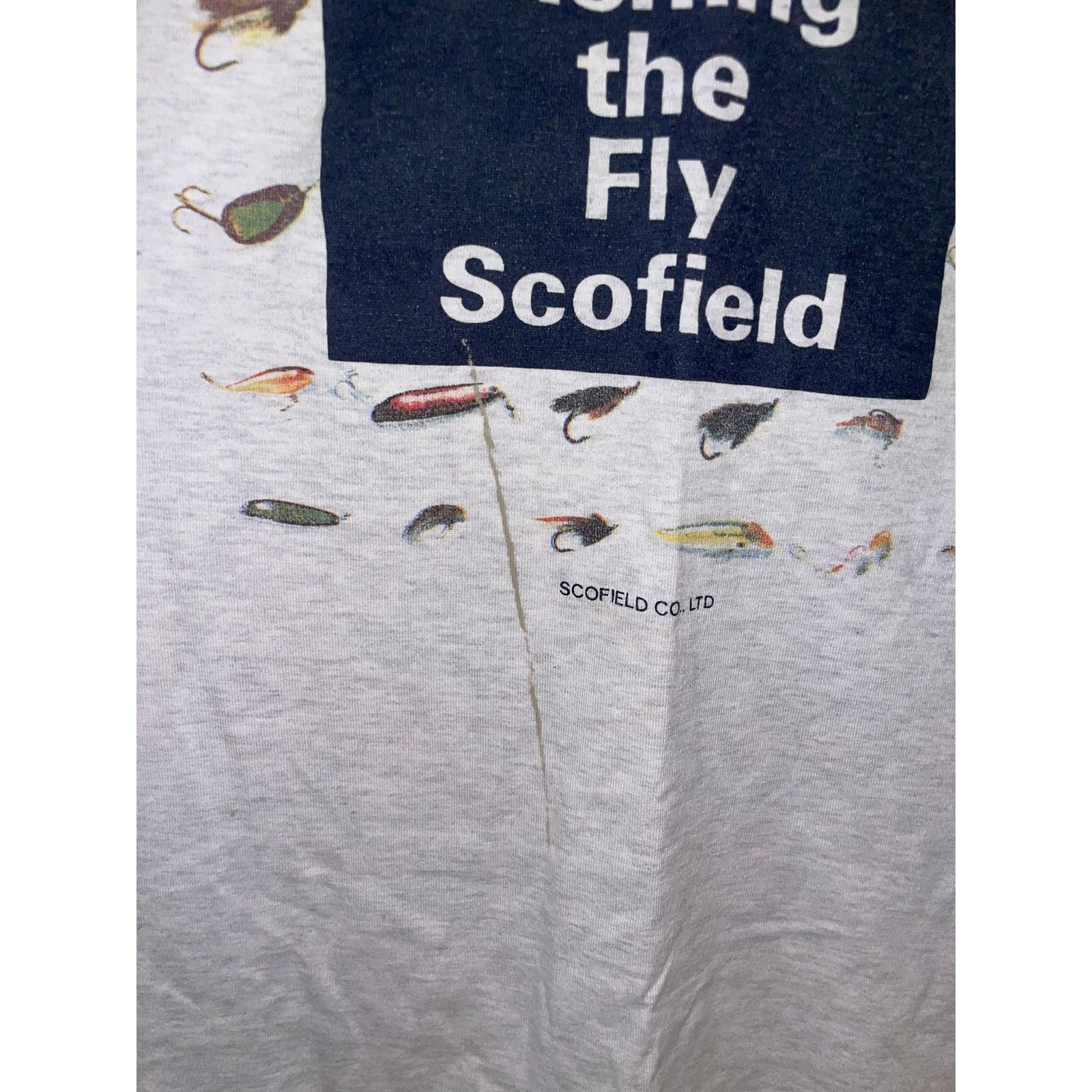 Vintage Vintage Scofield Shirt Fishing The Fly Scofield Fish Tee L Size US L / EU 52-54 / 3 - 5 Thumbnail