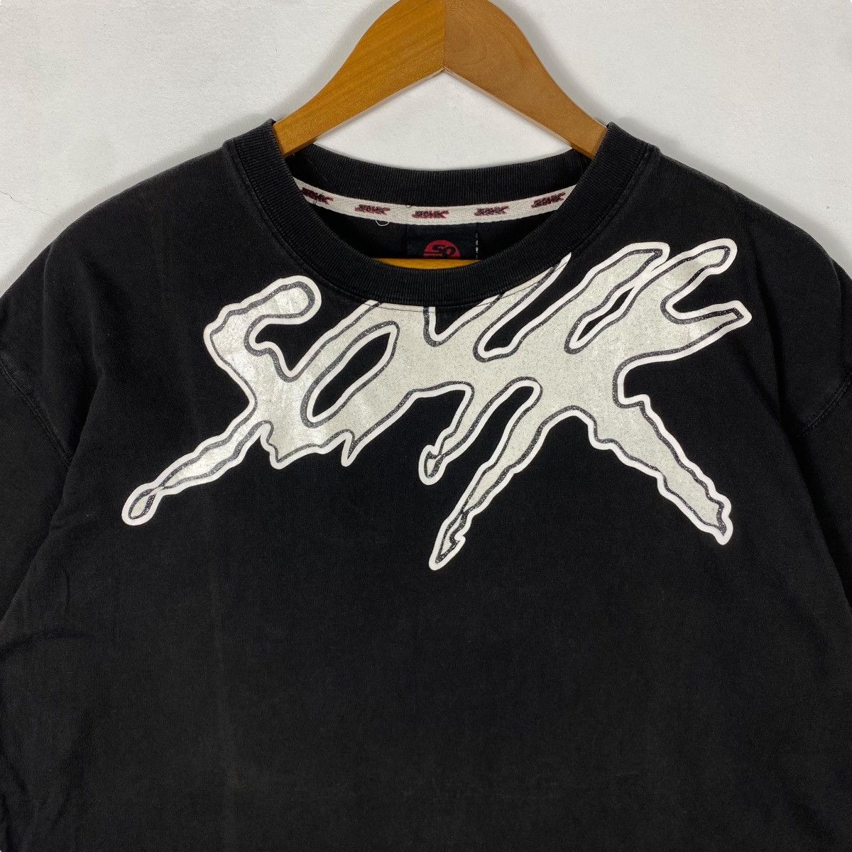 Vintage Vintage 90's SCHOOL Of HARD KNOCKS Sohk Dj Turn Tables Tee Size US L / EU 52-54 / 3 - 5 Thumbnail