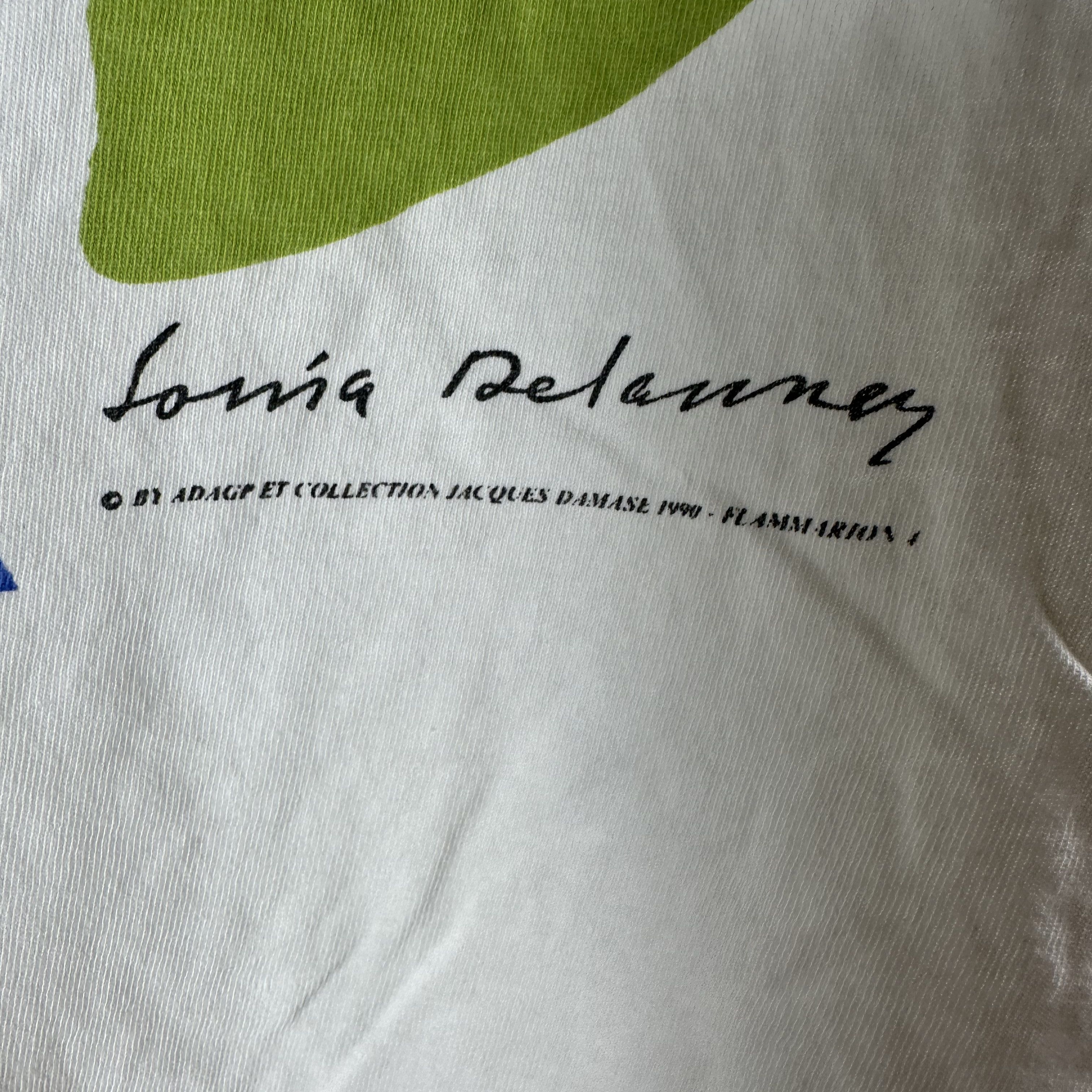 Vintage ​Vintage 1990 Sonia Delaunay Abstract Artwork T-shirt Size US M / EU 48-50 / 2 - 3 Thumbnail