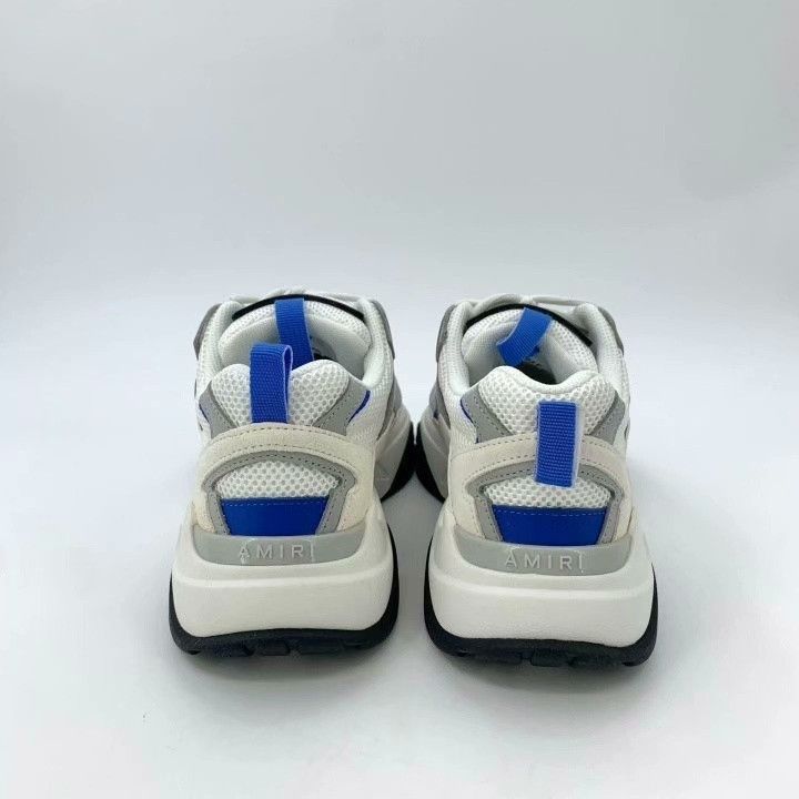 Amiri Amiri Color-Blocked Round-Toe Platform Sneakers Size US 9 / EU 42 - 4 Thumbnail
