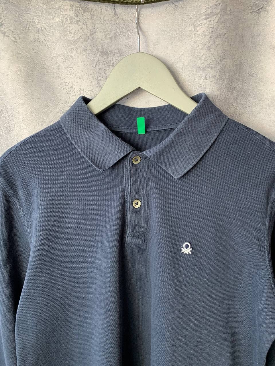Benetton × United Colors Of Benetton United Colors Of Benneton Polo Long Sleeve Jumper Sweater Size US L / EU 52-54 / 3 - 4 Thumbnail