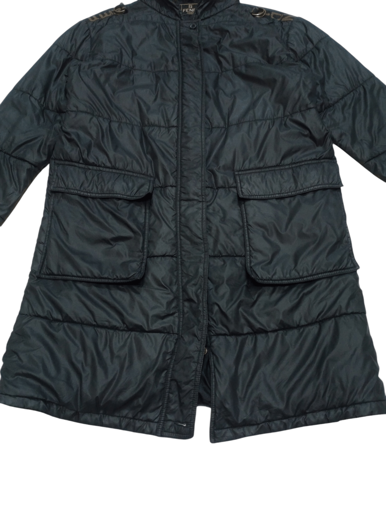 Fendi Rare Vintage Fendi Puffer Hoodie Jacket Size US L / EU 52-54 / 3 - 10 Thumbnail