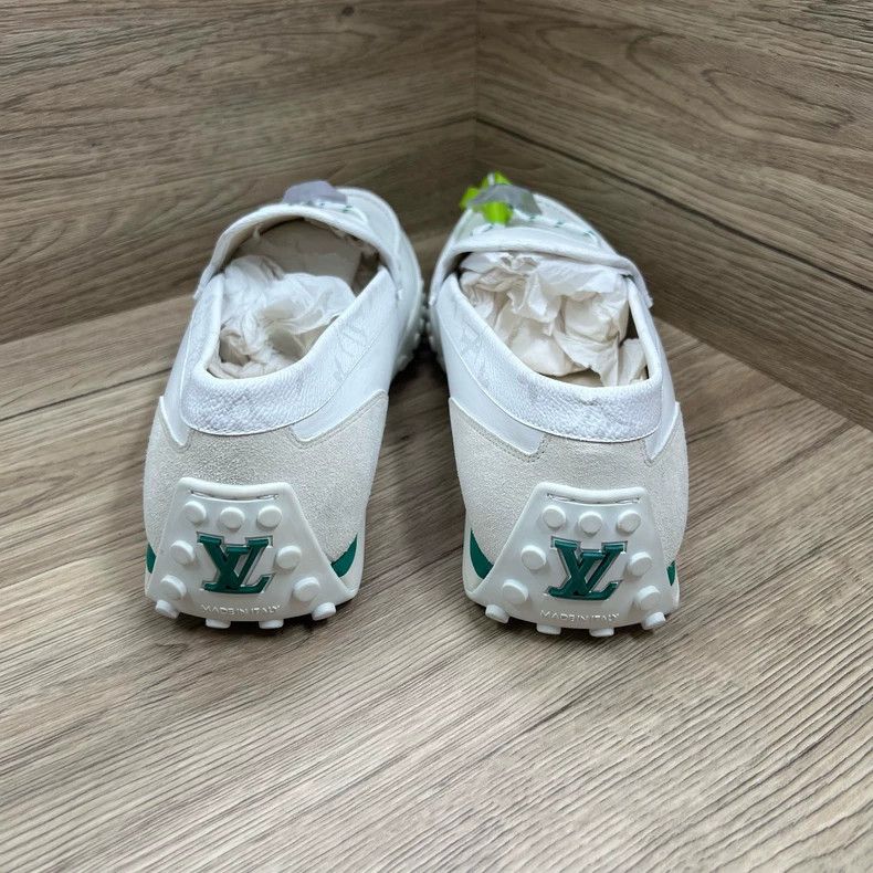 Louis Vuitton Louis Vuitton Racer White Peas Loafers shoes Size US 9.5 / EU 42-43 - 6 Thumbnail