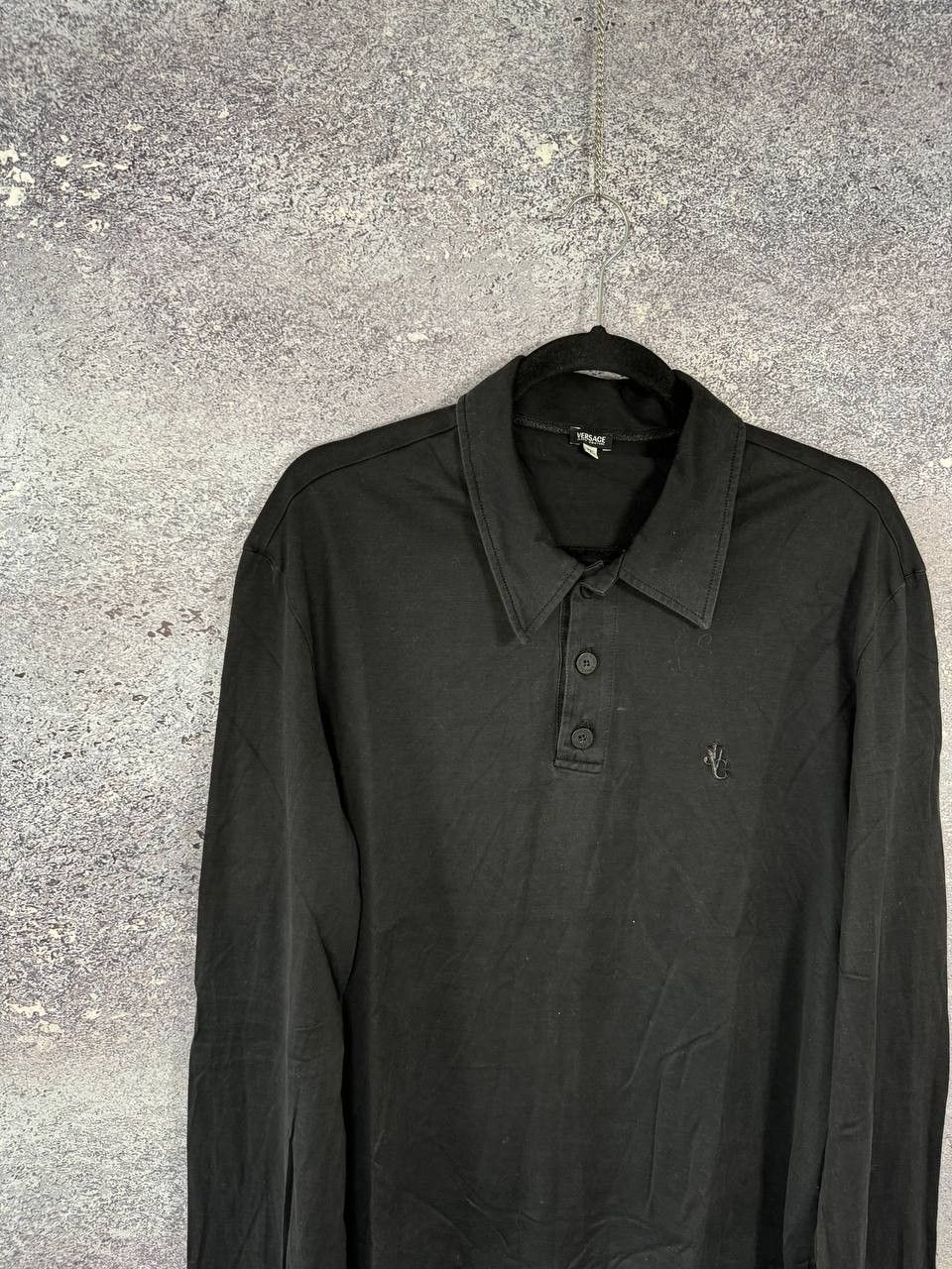 Versace × Versace Jeans Couture × Vintage Vintage Versace Jeans Couture Black Long Sleeve Size US L / EU 52-54 / 3 - 2 Thumbnail