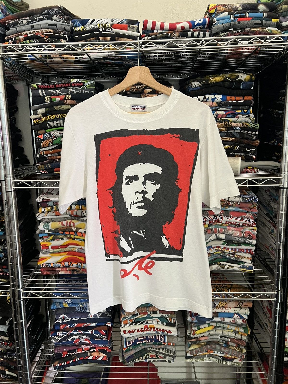Rage Against The Machine 90s Che Guevara Portrait Tee Size US M / EU 48-50 / 2 - 1 Thumbnail