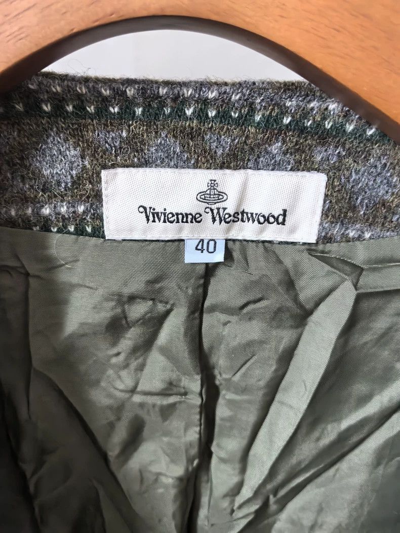 Vivienne Westwood Vivienne Westwood size40 Mid-groovy patterned jacket top Size XS / US 0-2 / IT 36-38 - 2 Thumbnail