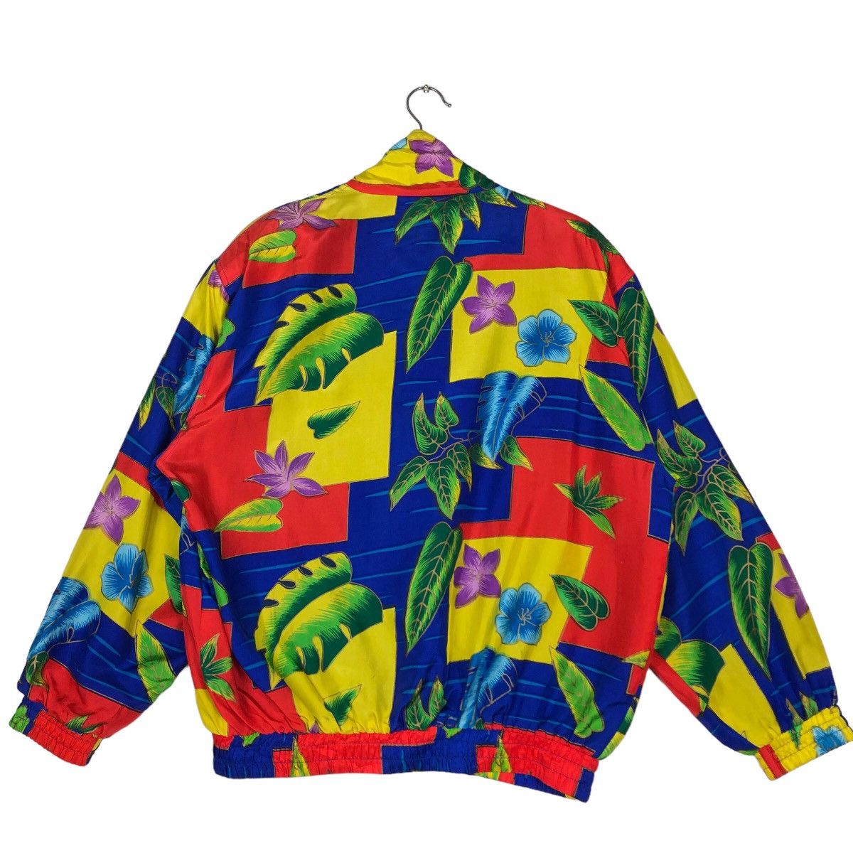Vintage 🔥90’s Silk Bomber Jacket Coaco Full Print Issey Miyake Size US M / EU 48-50 / 2 - 8 Thumbnail