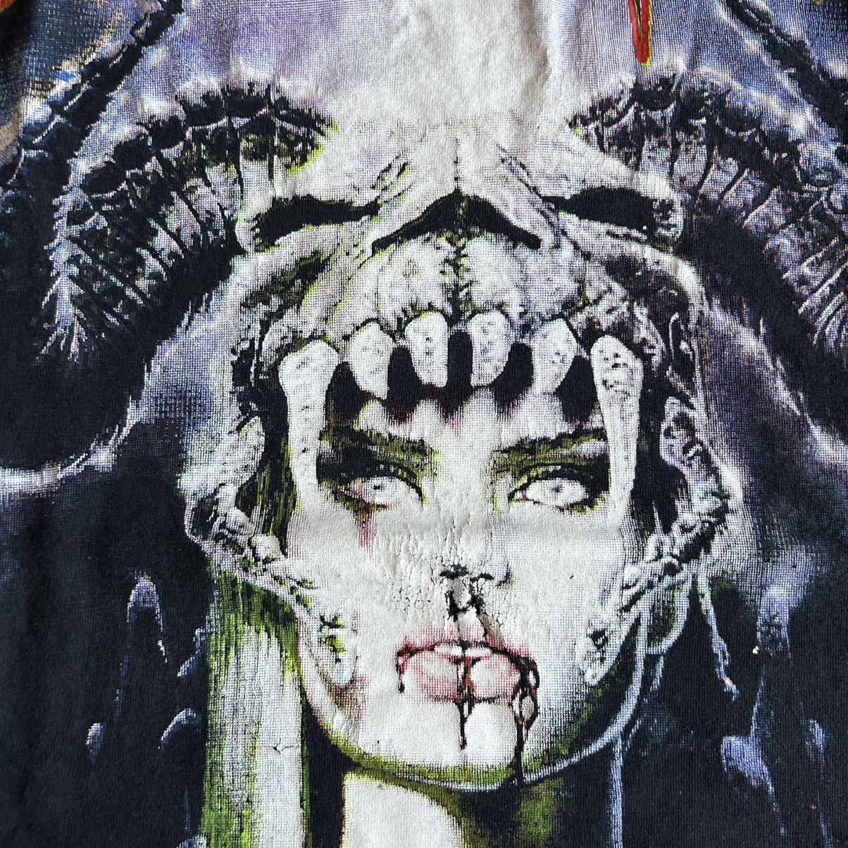 Band Tees 90s Vintage Faded Angeles Del Infierno Resurrection AOP XL Size US XL / EU 56 / 4 - 9 Thumbnail