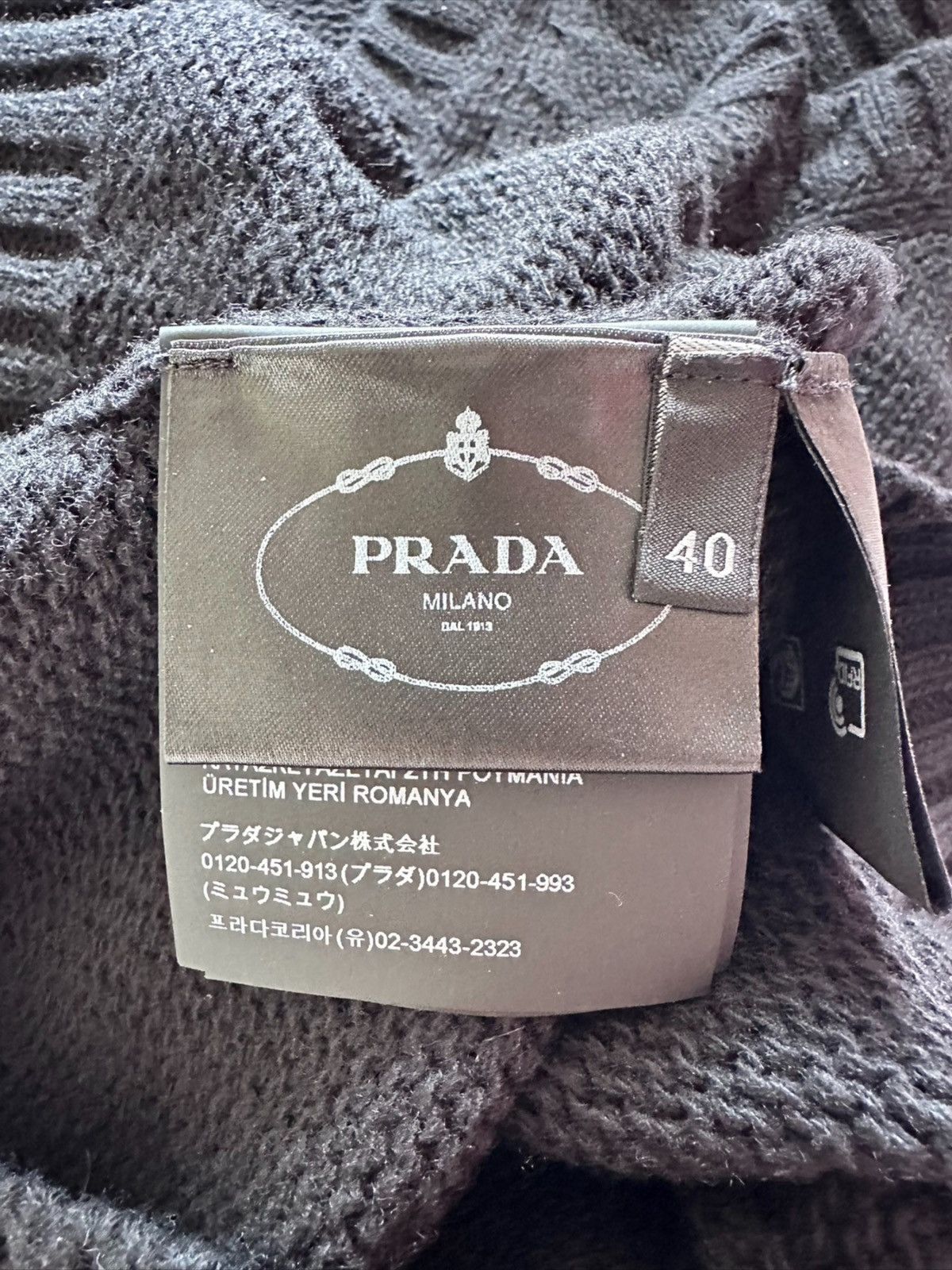 Prada Prada Cashmere knitwear 40IT Size US XXS / EU 40 - 3 Thumbnail