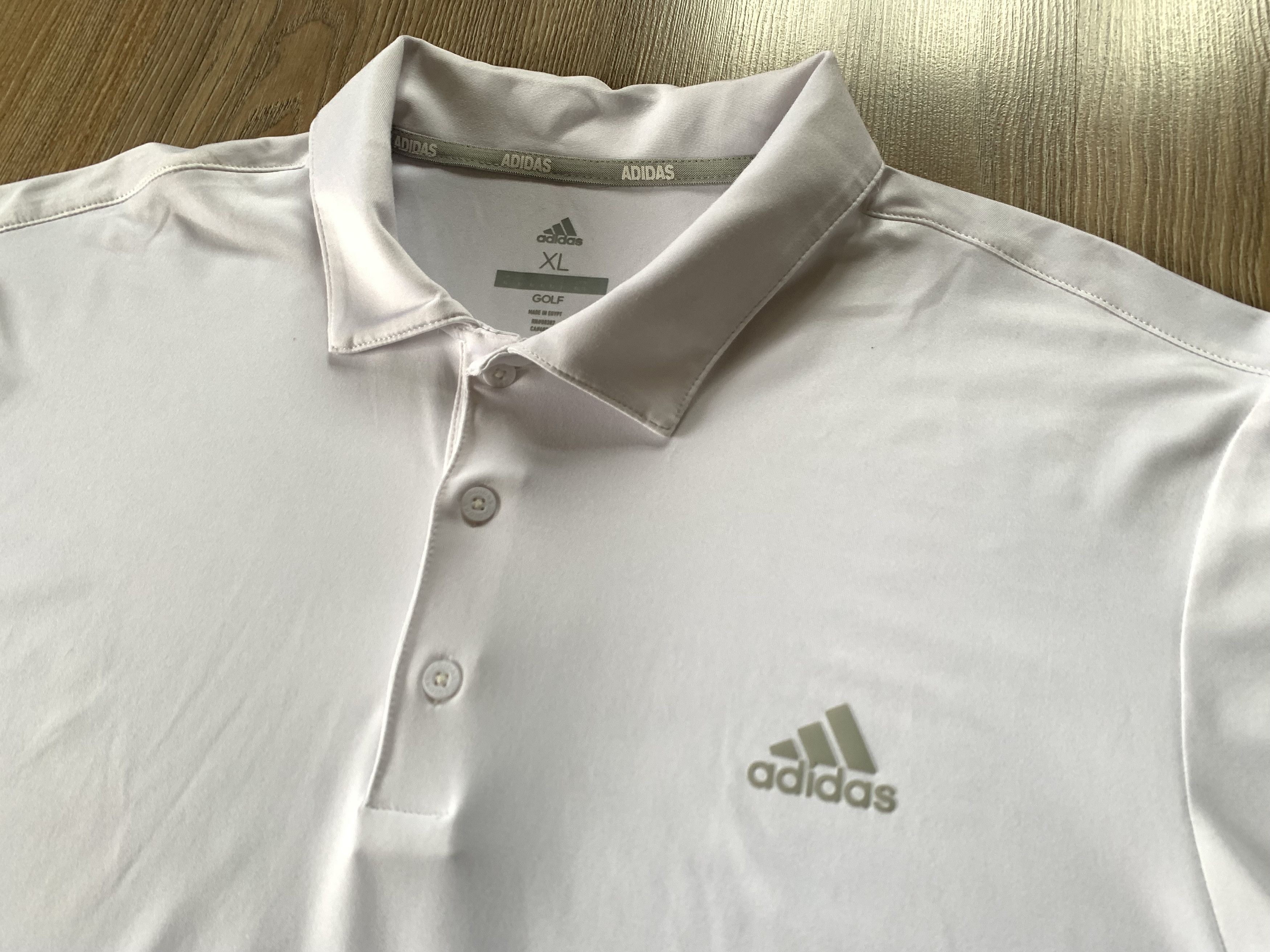 Adidas × Golf Wang Adidas Golf Mens White Training Polo Size US XL / EU 56 / 4 - 4 Thumbnail