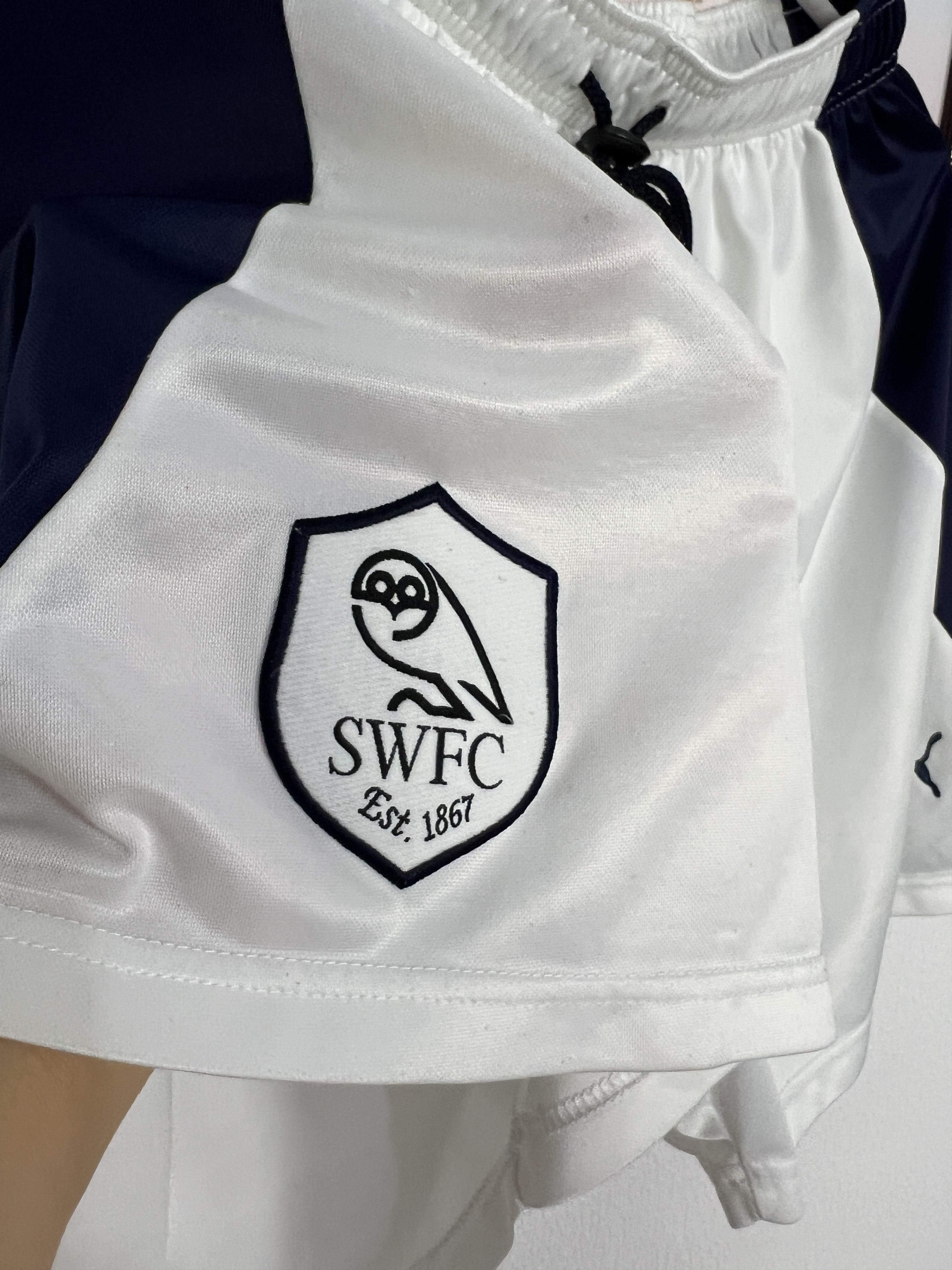 Puma Vintage Sheffield Wednesday Football Shorts Soccer Athletic Size US 36 / EU 52 - 3 Thumbnail