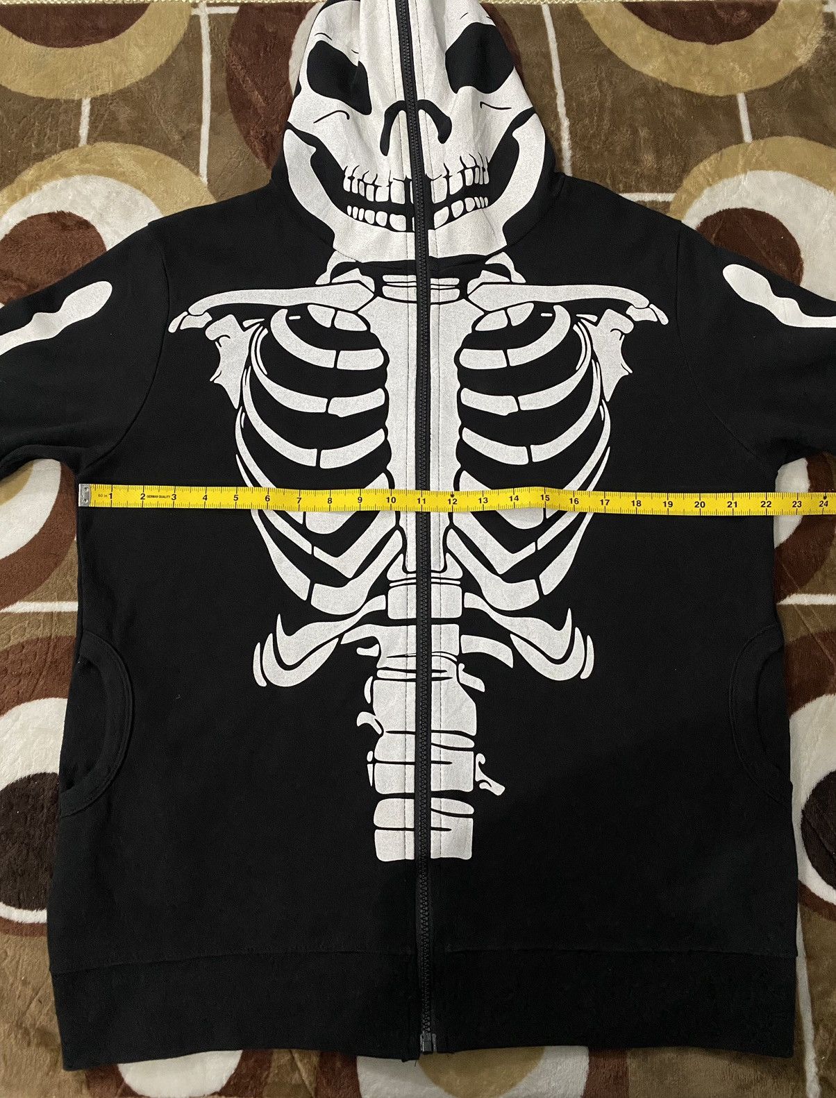 Hysteric Glamour × If Six Was Nine × Japanese Brand Y2k Skeleton ifsixwasnine zip up ninja hoodie Size US L / EU 52-54 / 3 - 8 Thumbnail