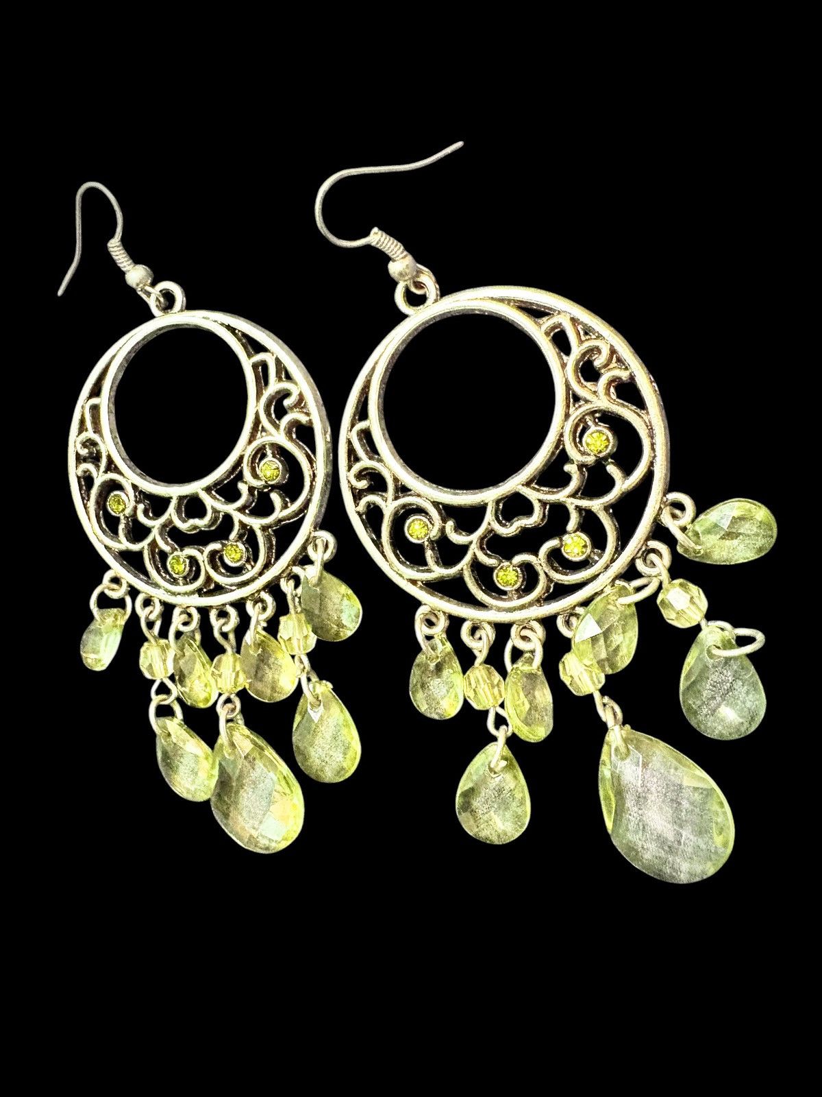 Other Vintage Chandelier Peridot Earrings Size ONE SIZE - 1 Preview