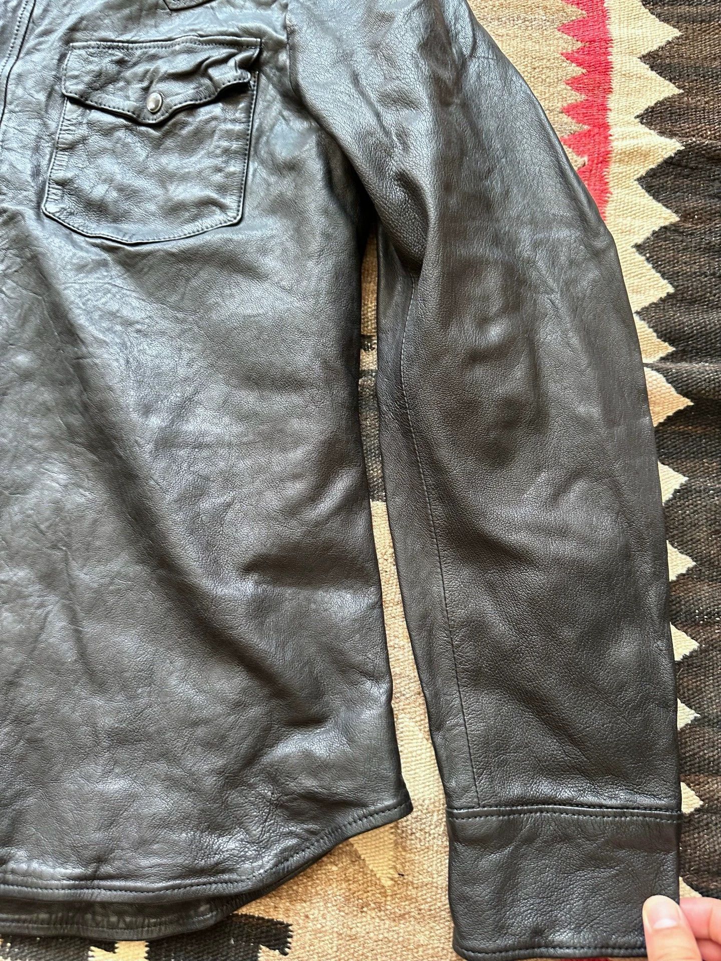 Polo Ralph Lauren Polo Ralph Lauren Leather Jacket M Worn a few times Size US M / EU 48-50 / 2 - 4 Thumbnail