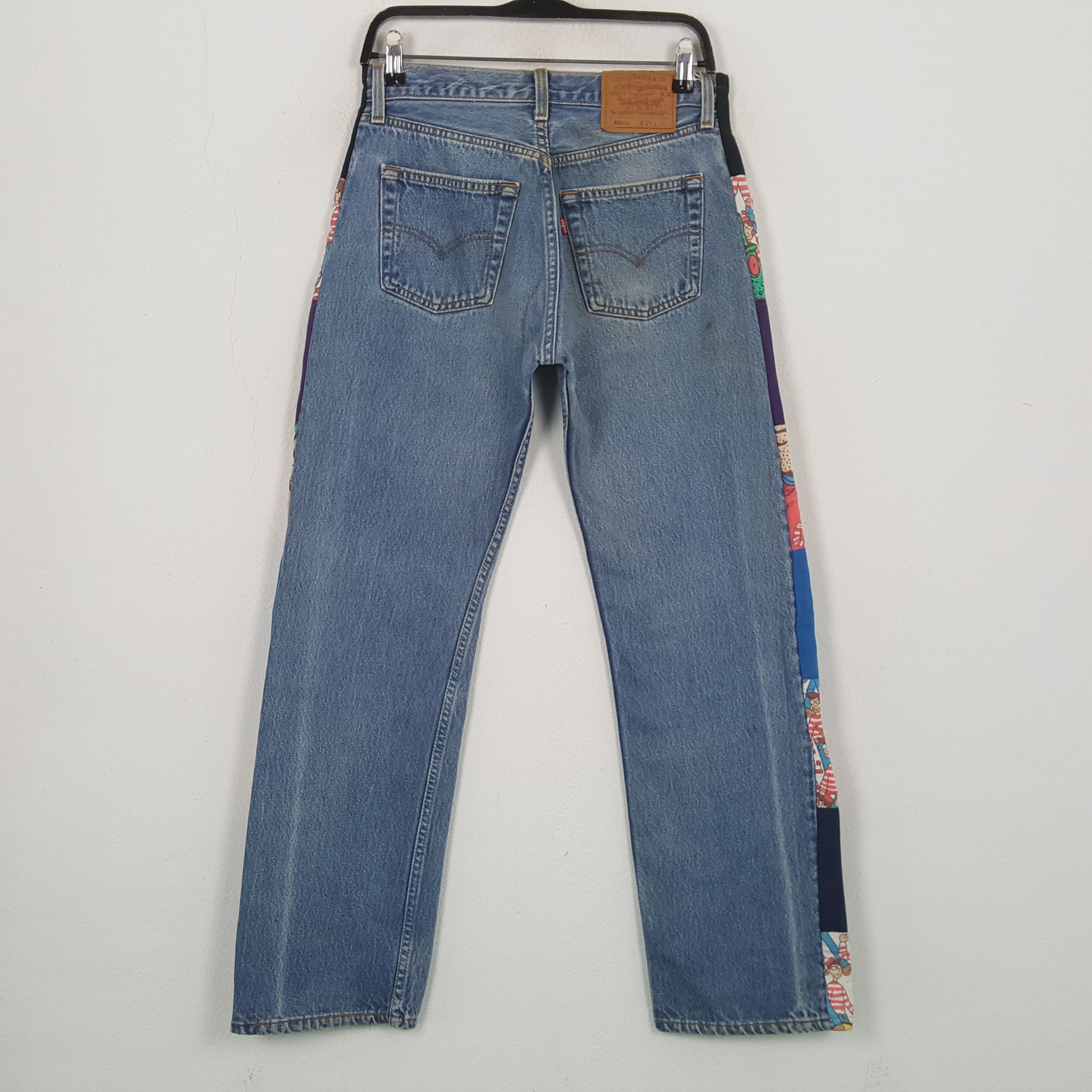 Levi's Levis 501 Streetwear Fashion Style Jeans RR30 Size US 29 - 4 Thumbnail