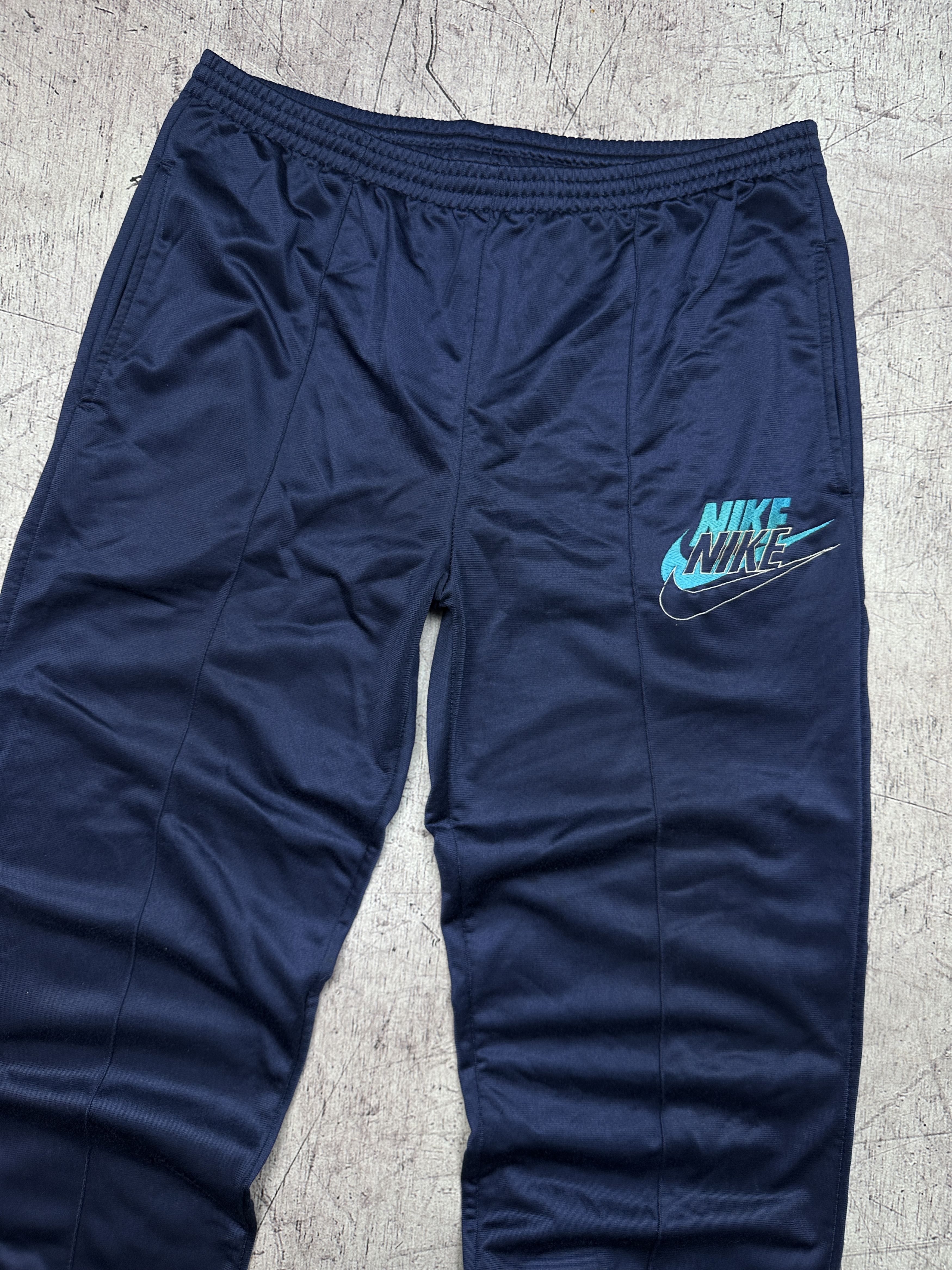 Nike Nike 90s Vintage Mens Baggy Track Pants Size US 32 / EU 48 - 2 Thumbnail