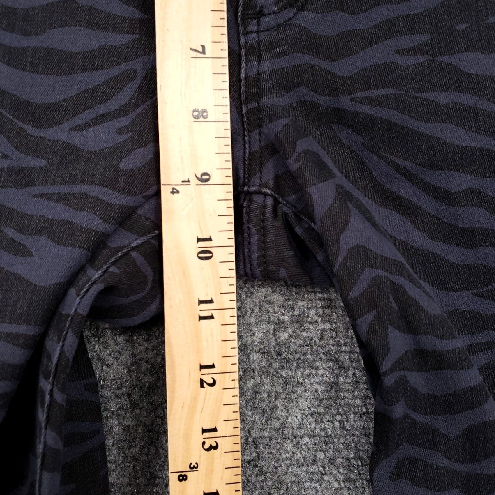 Vintage Rock & Republic Jeans Women 2 Black RX Slimming Denim Cure Fever Pull On Jegging Size 26" / US 2 / IT 38 - 7 Thumbnail