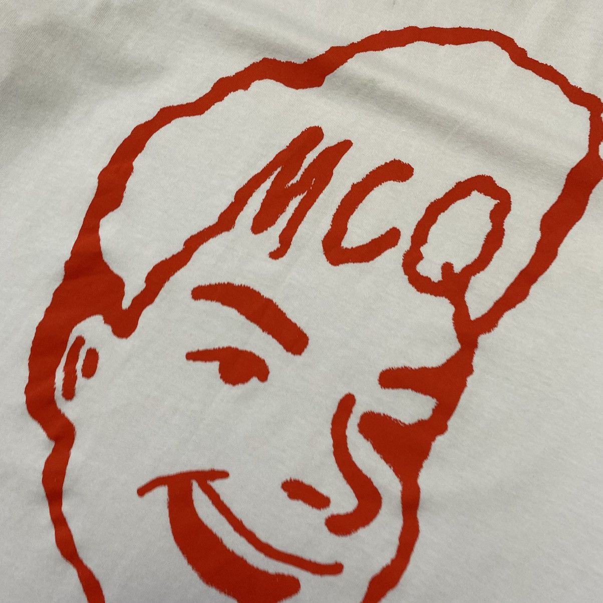 McQ Alexander McQueen Luxury MCQ Alexander McQueen Big logo designer tee Size US XL / EU 56 / 4 - 3 Thumbnail