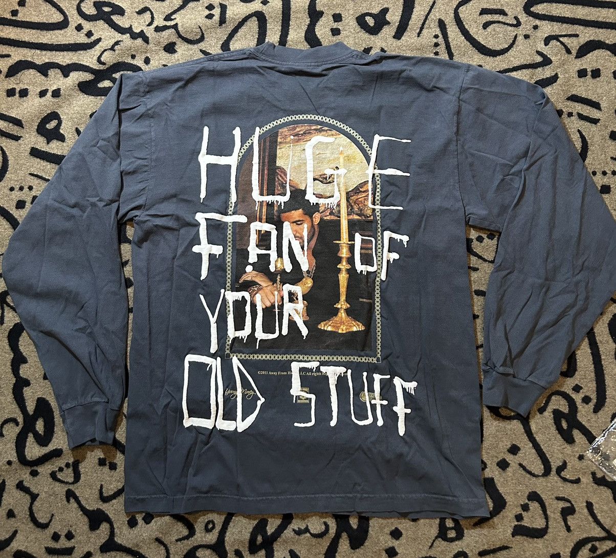 Drake Take Care/Honestly Nevermind Promo Longsleeve Tshirt Size US XL / EU 56 / 4 - 2 Thumbnail