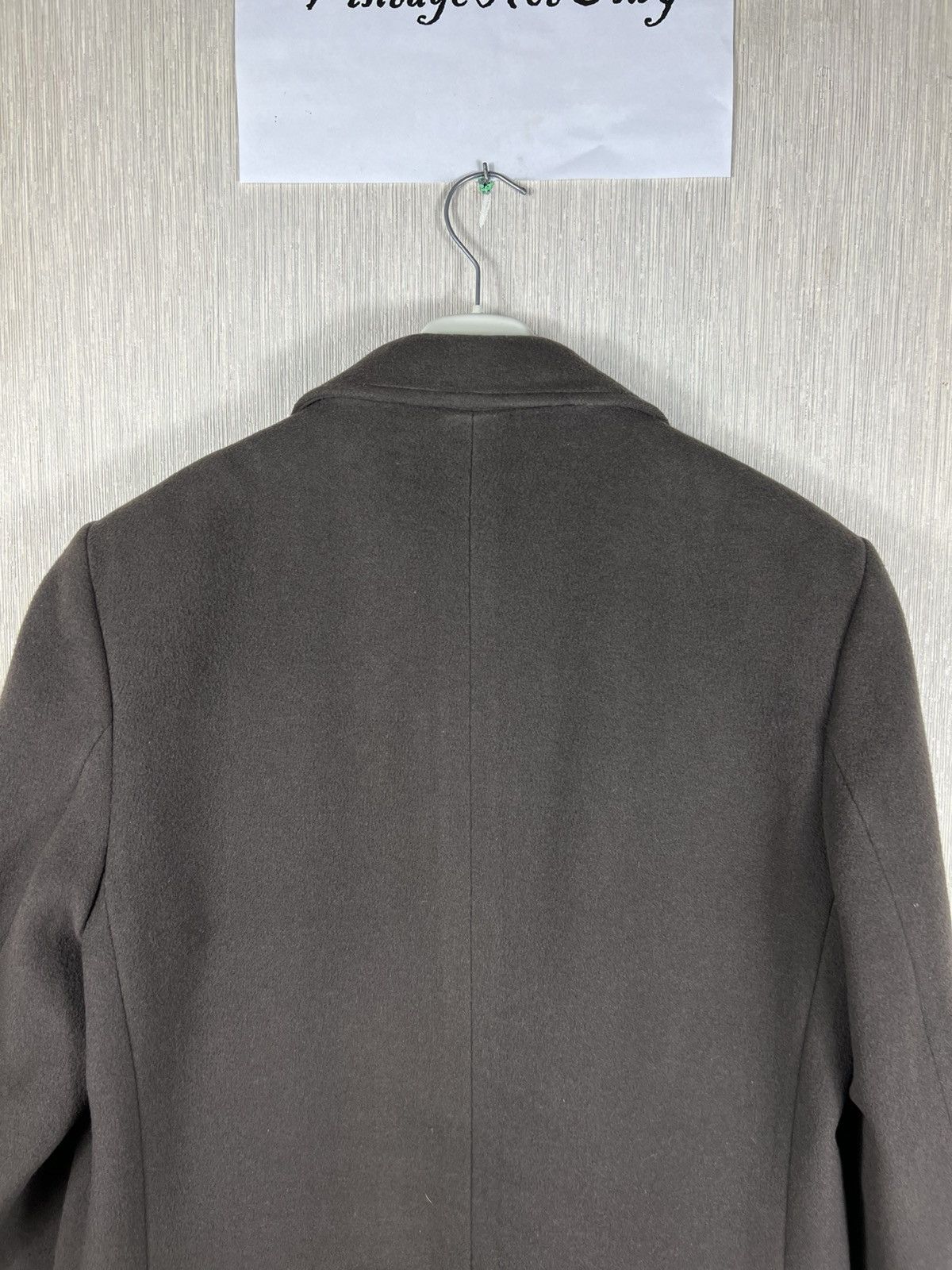 Mulberry Vintage 90s Mulberry wool cashmere double-breasted long coat Size US M / EU 48-50 / 2 - 18 Thumbnail