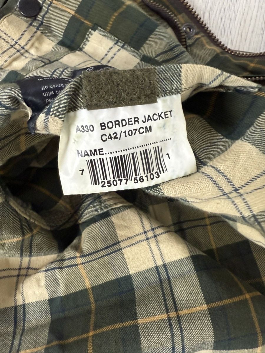 Barbour Barbour Wax Cotton Border Jacket Size US XL / EU 56 / 4 - 12 Thumbnail