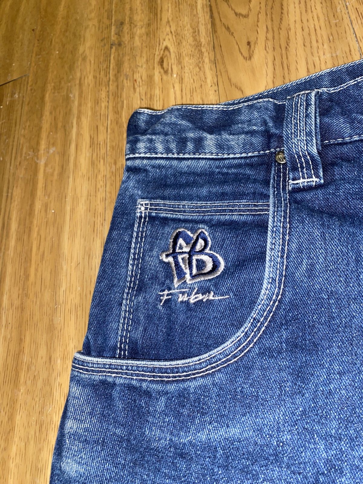Fubu × Vintage 90s Fubu Jeans Size US 32 / EU 48 - 2 Thumbnail