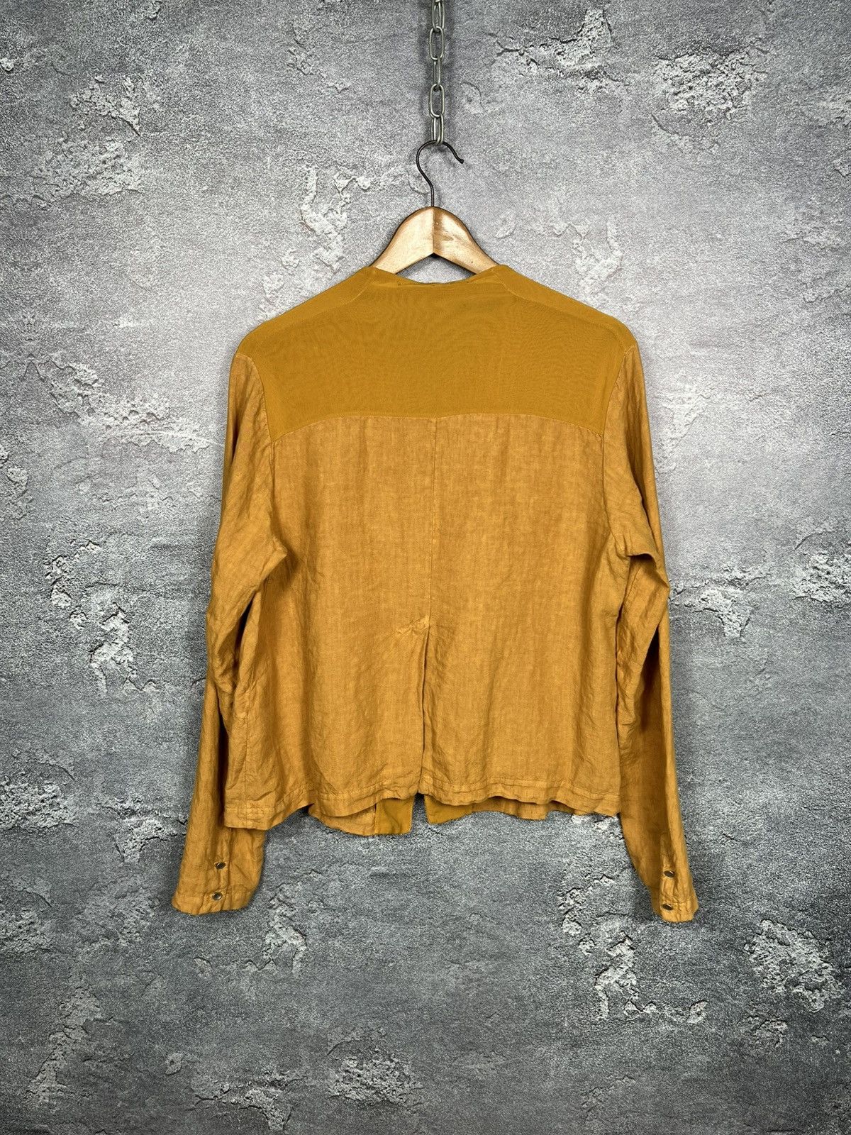 Transit Transit Par-Such Linen Blazer Jacket Size XL / US 12-14 / IT 48-50 - 11 Thumbnail