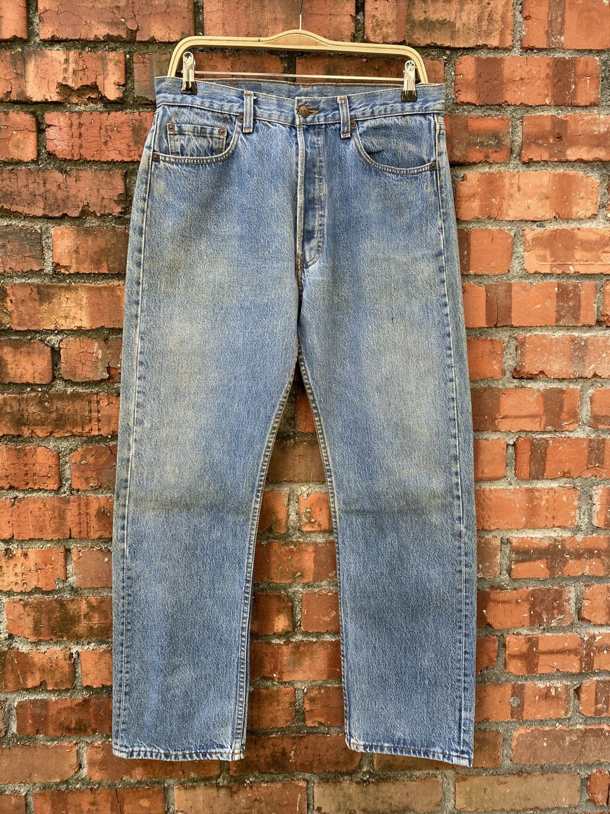 Levi's × Levi's Vintage Clothing × Vintage W32x29 vintage levi's 501 faded made in USA 90s Size US 32 / EU 48 - 1 Thumbnail